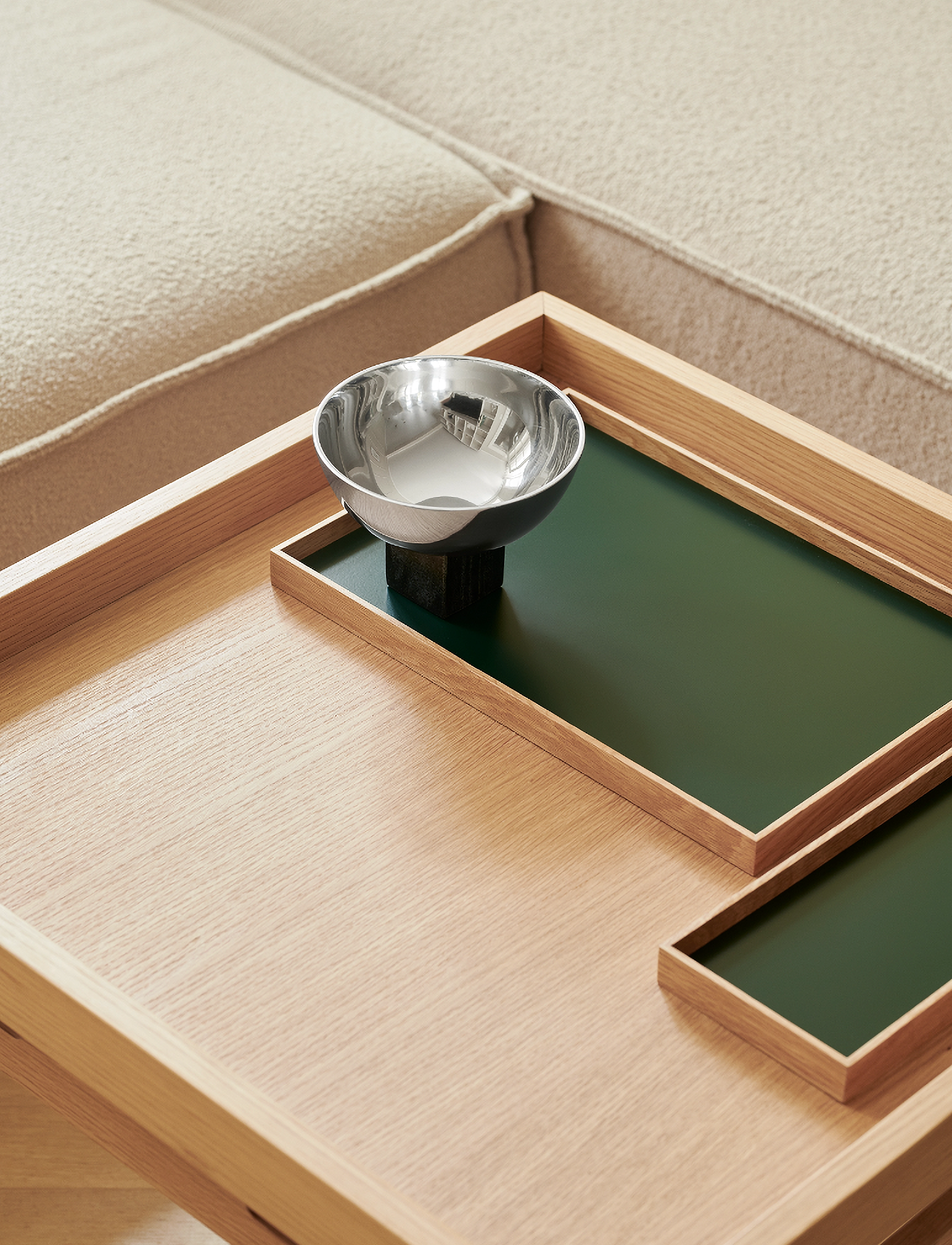 Gejst - Frame tray - trends - oak, green - 4