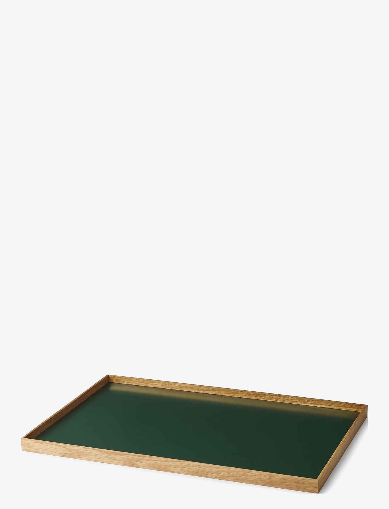 Gejst - Frame tray - brickor - oak, green - 0