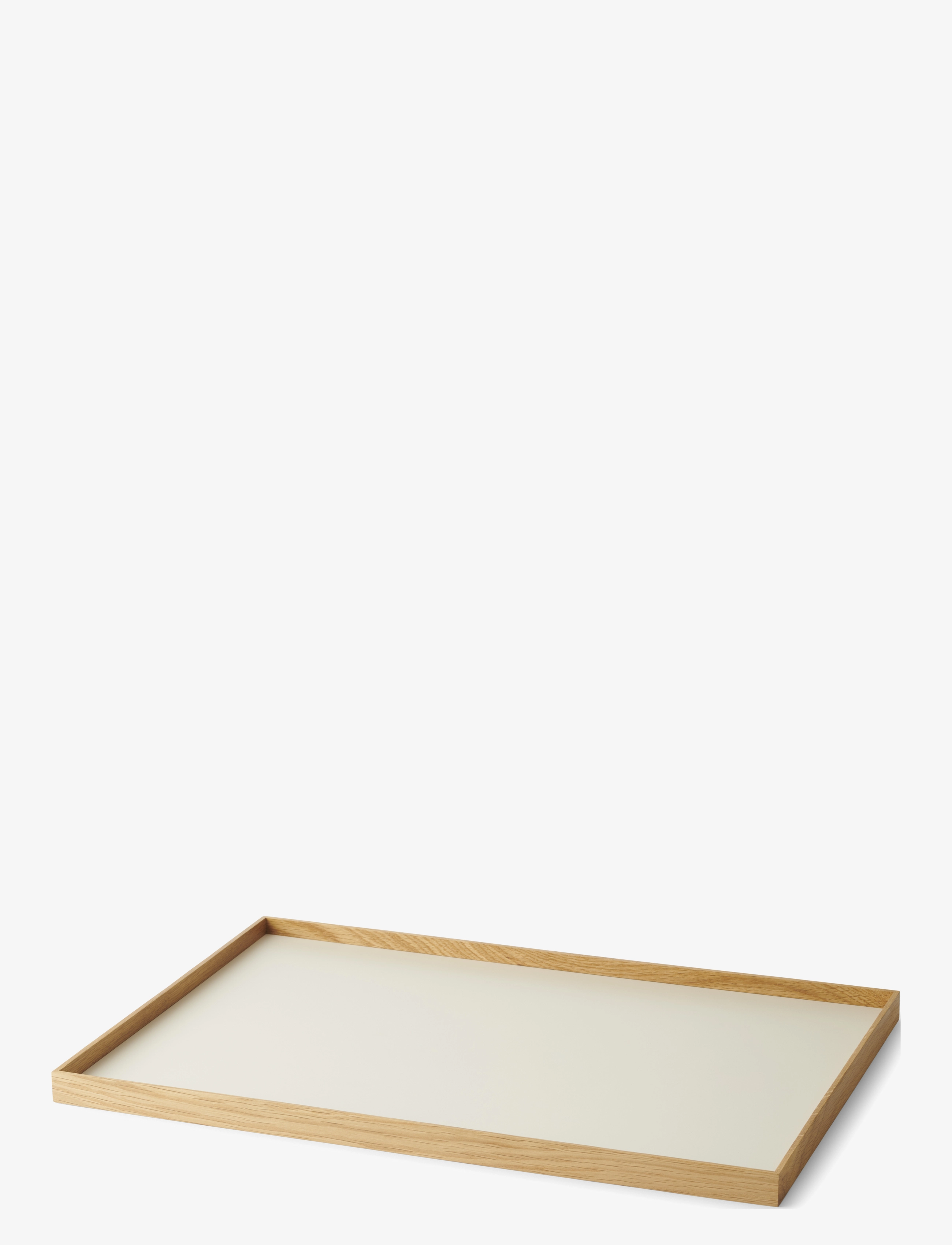Gejst Frame Tray, Bakke, Beige, Str: L
