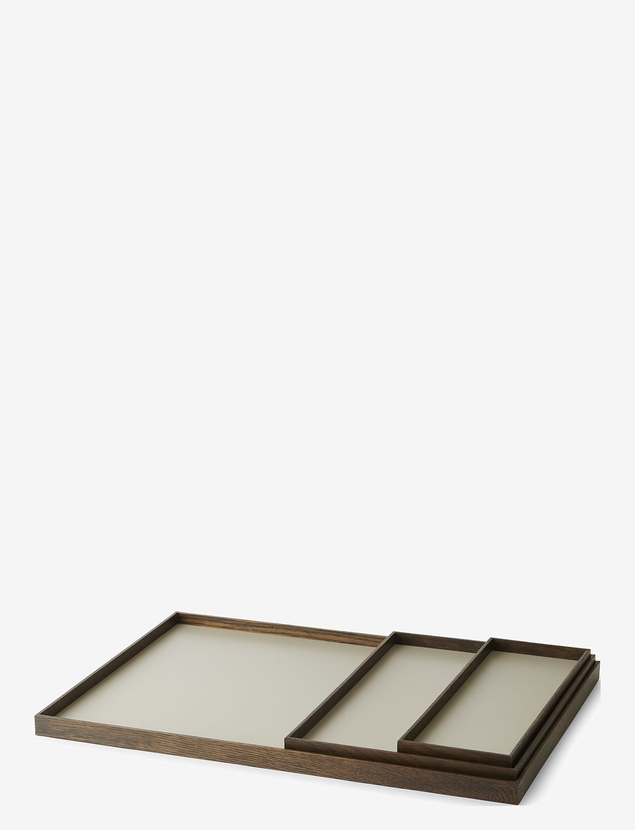 Gejst - Frame tray - brickor - smoked oak, grey - 1