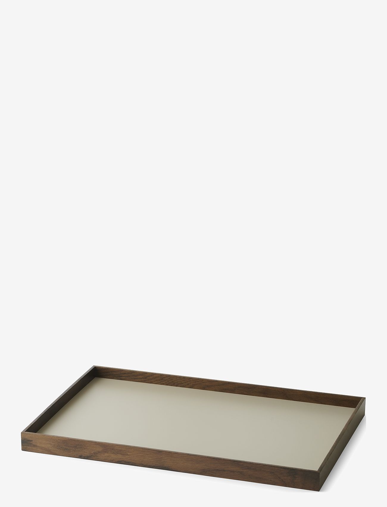 Gejst - Frame tray - serveringsbakker - smoked oak, grey - 0