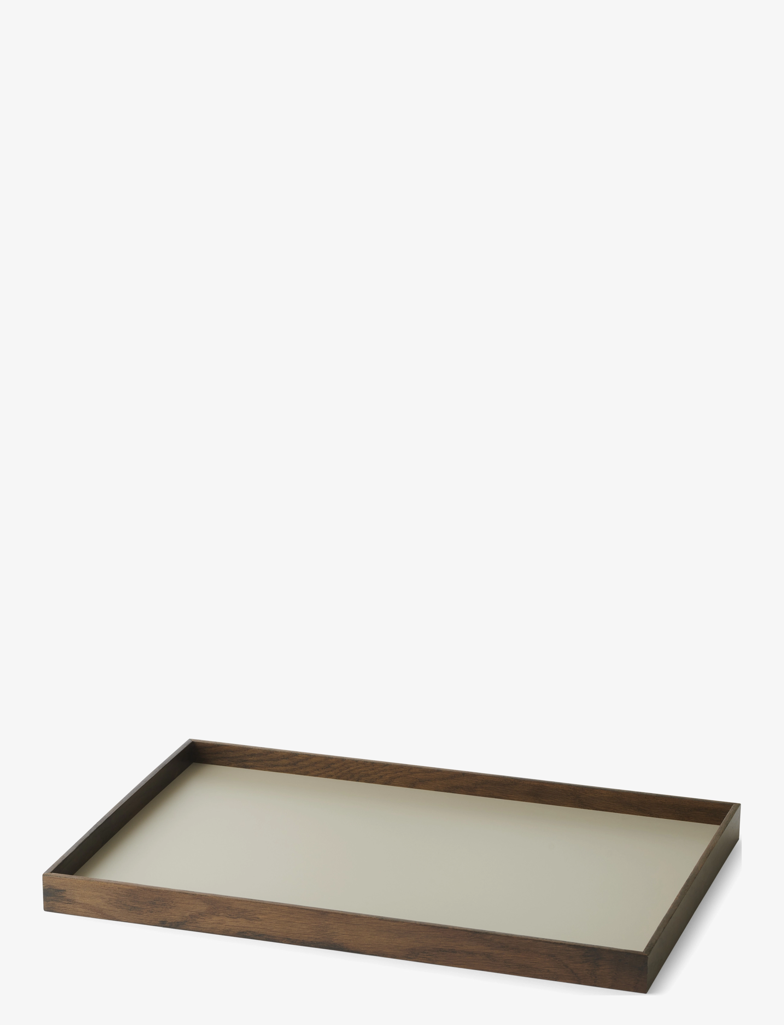 Gejst Frame tray - Weihnachtsgeschenke - SMOKED OAK, GREY / grey