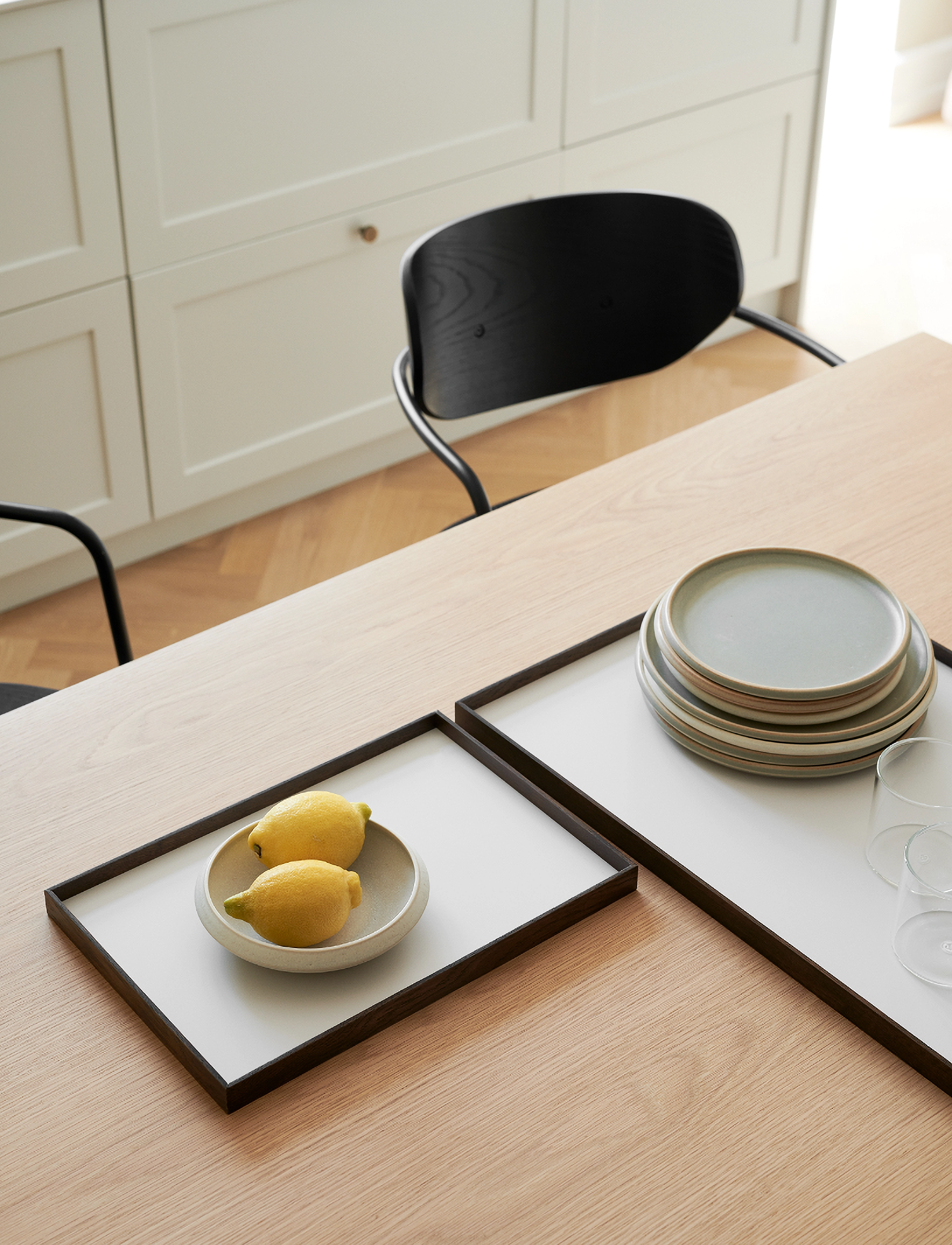 Gejst - Frame tray - trendid - smoked oak, beige - 4