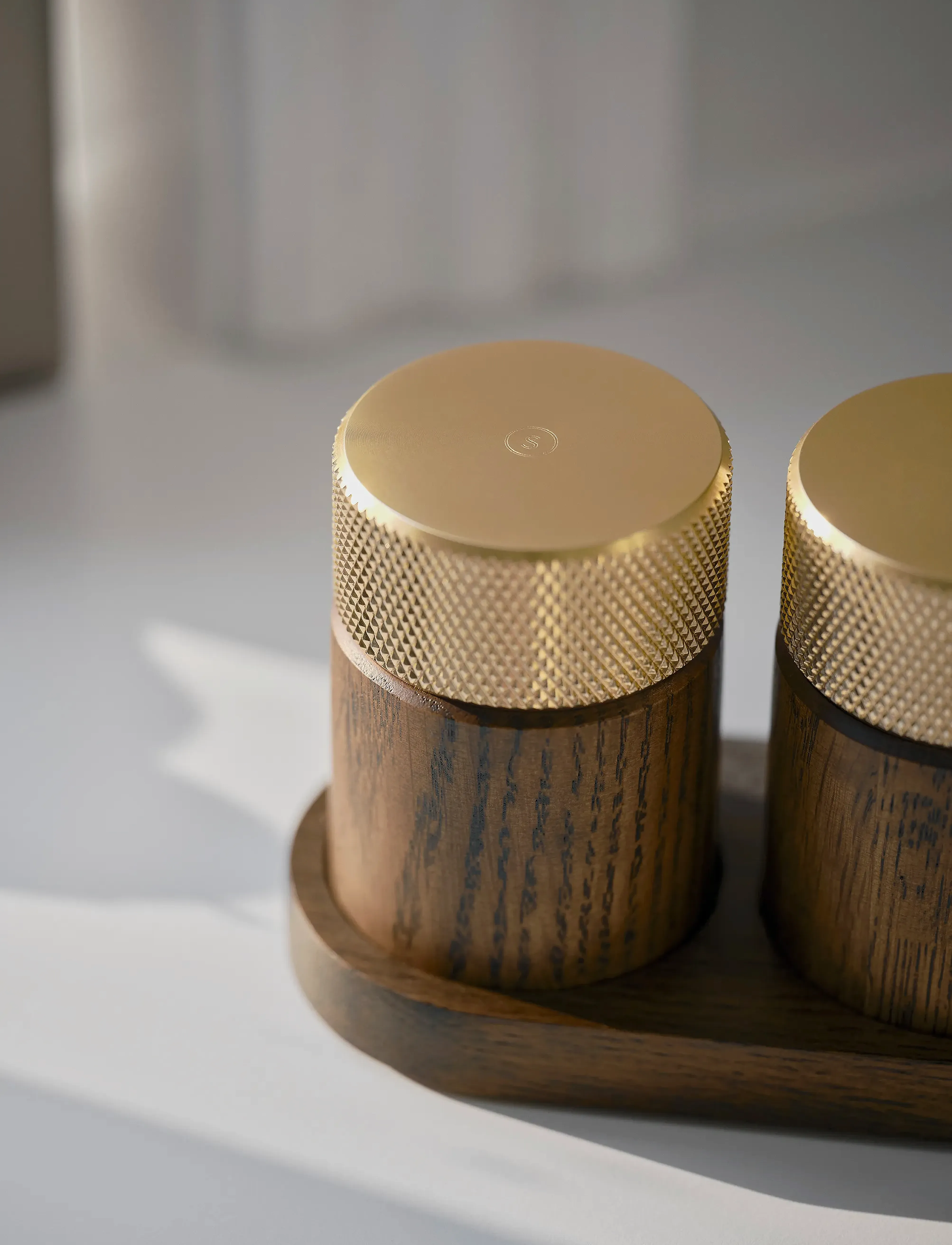 Gejst - Sina Salt and Pepper Mill dark ash/ brass - osta hinna alusel - dark ash/brass - 3