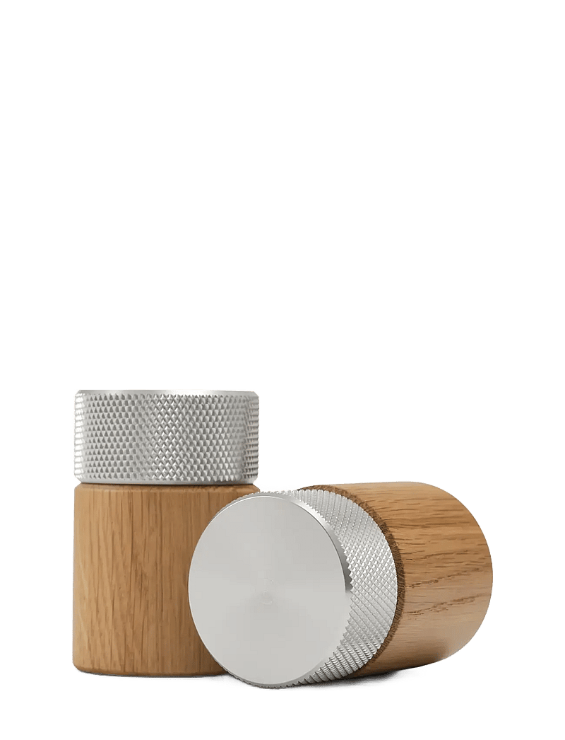 Gejst - Sina Salt and Pepper Mill oak/ steel - salz- & pfefferstreuer - oak/steel - 1