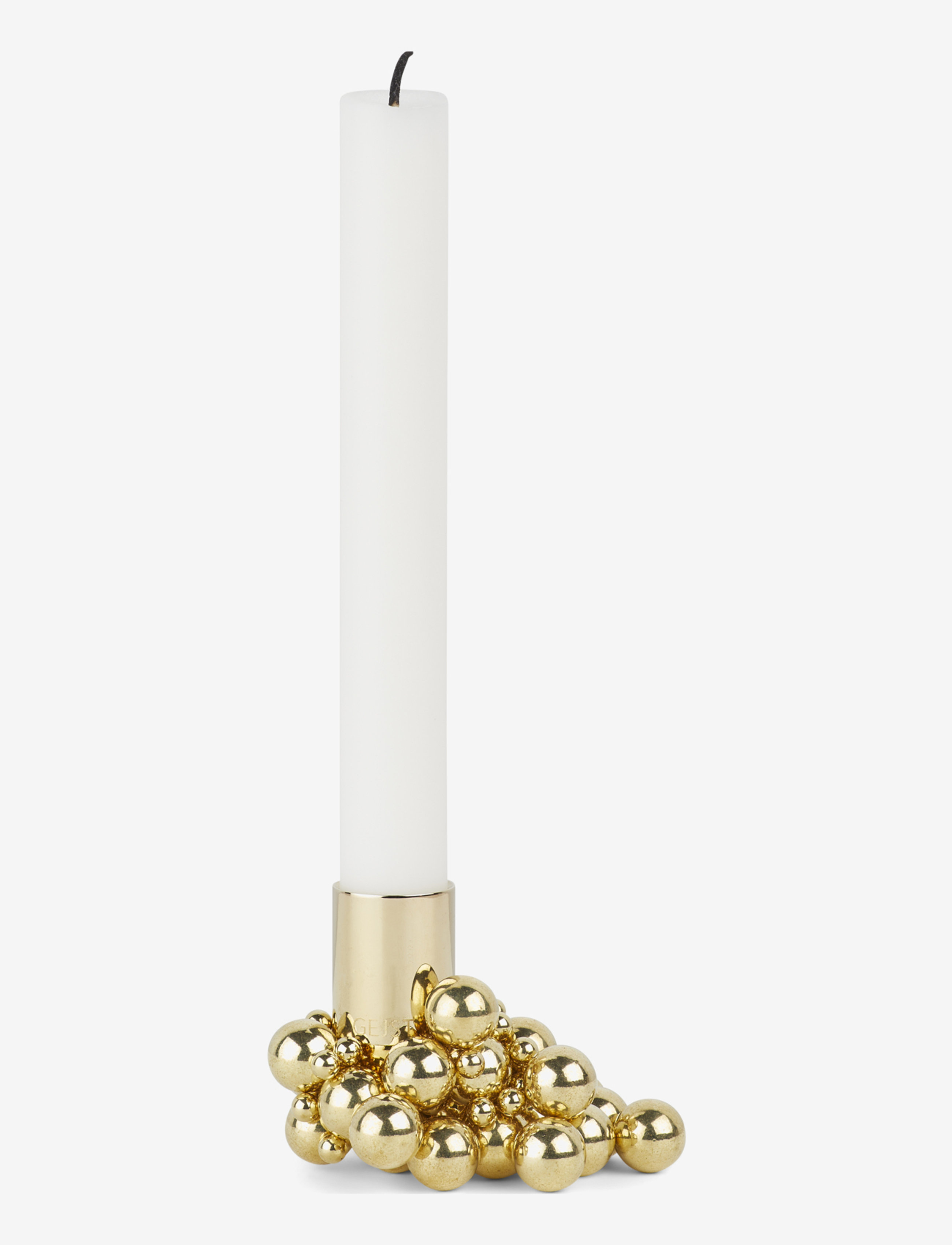 Gejst Molekyl Candlelight 1, Lysestage, Guld, Str: 3.1X 2.5CM