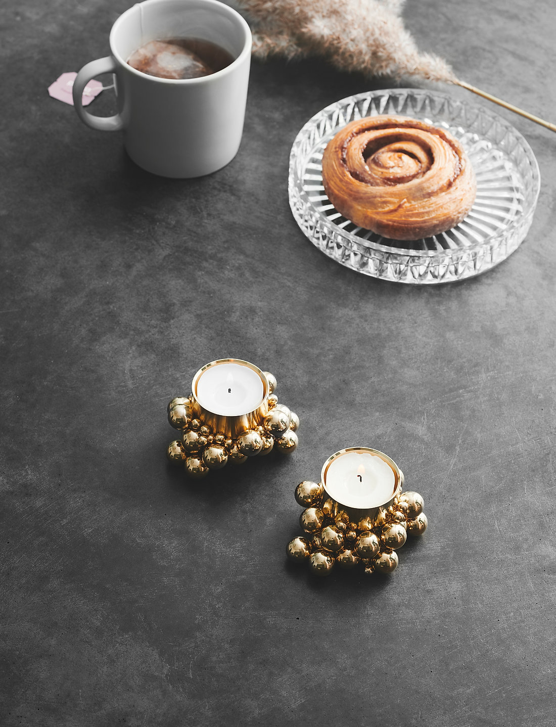 Gejst - Molekyl tealight 1 - nach preis einkaufen - brass - 4