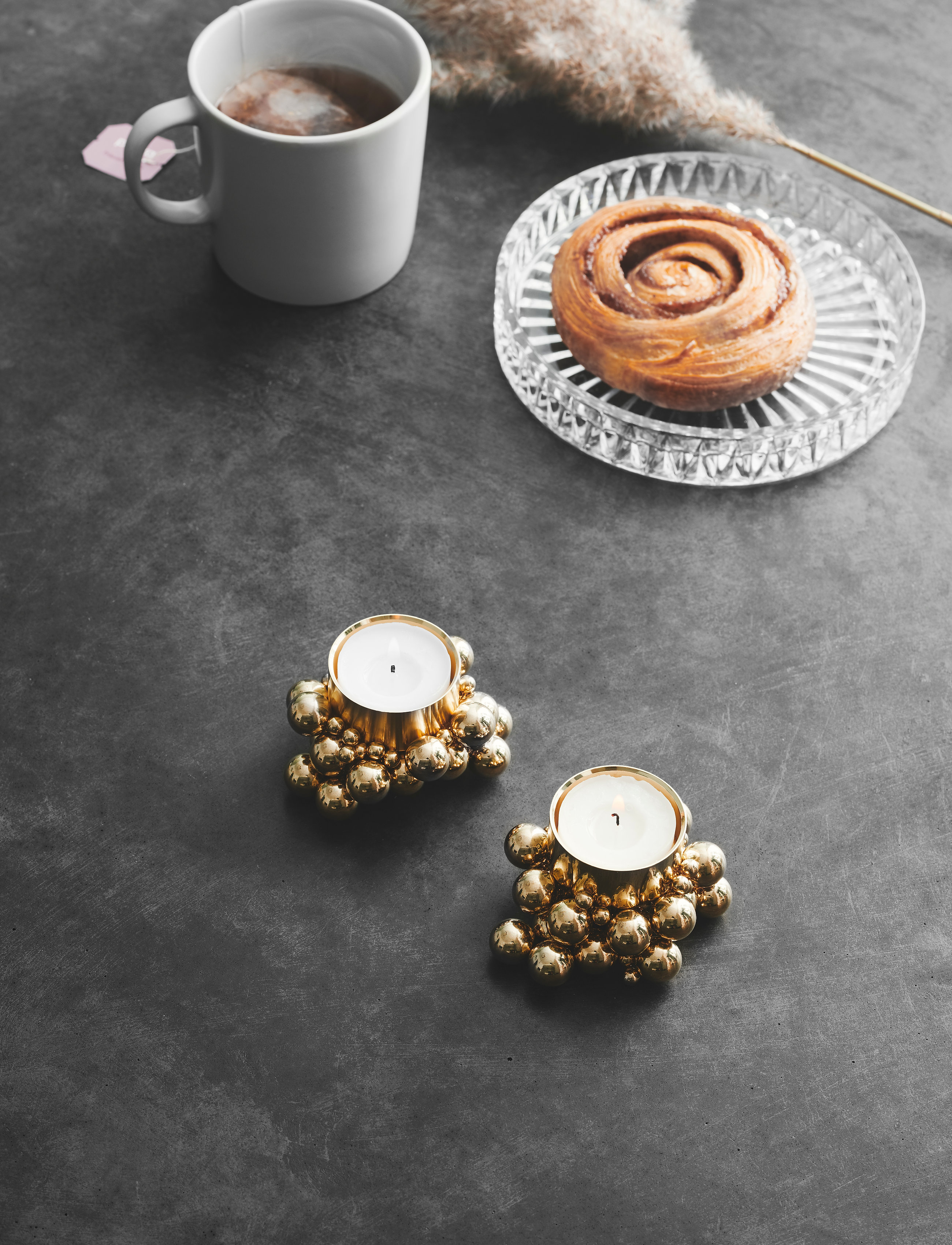 Gejst - Molekyl tealight 1 - nach preis einkaufen - brass - 4