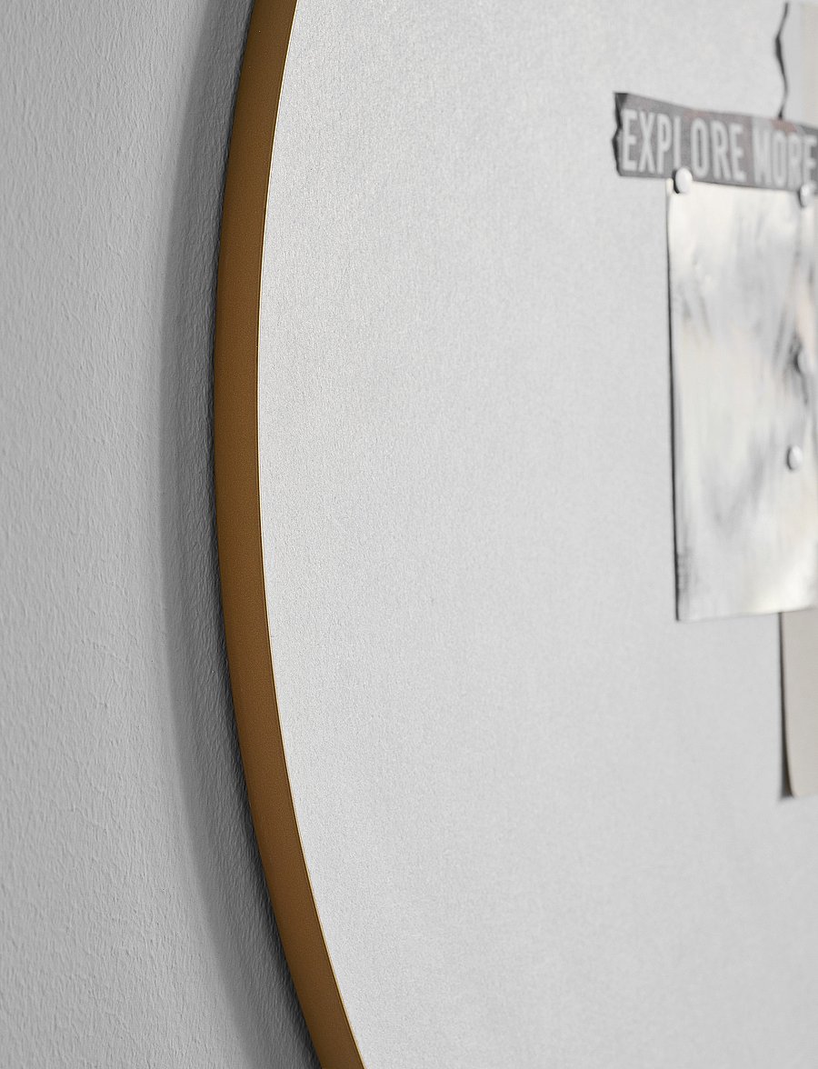 Gejst - Retell pinboard - pinnwände - white, brass - 2