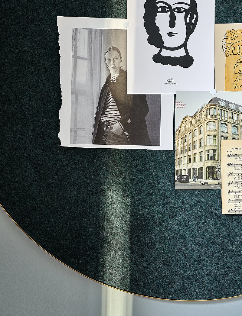 Gejst - Retell pinboard - teadetetahvlid ja korkplaadid - green, brass - 2