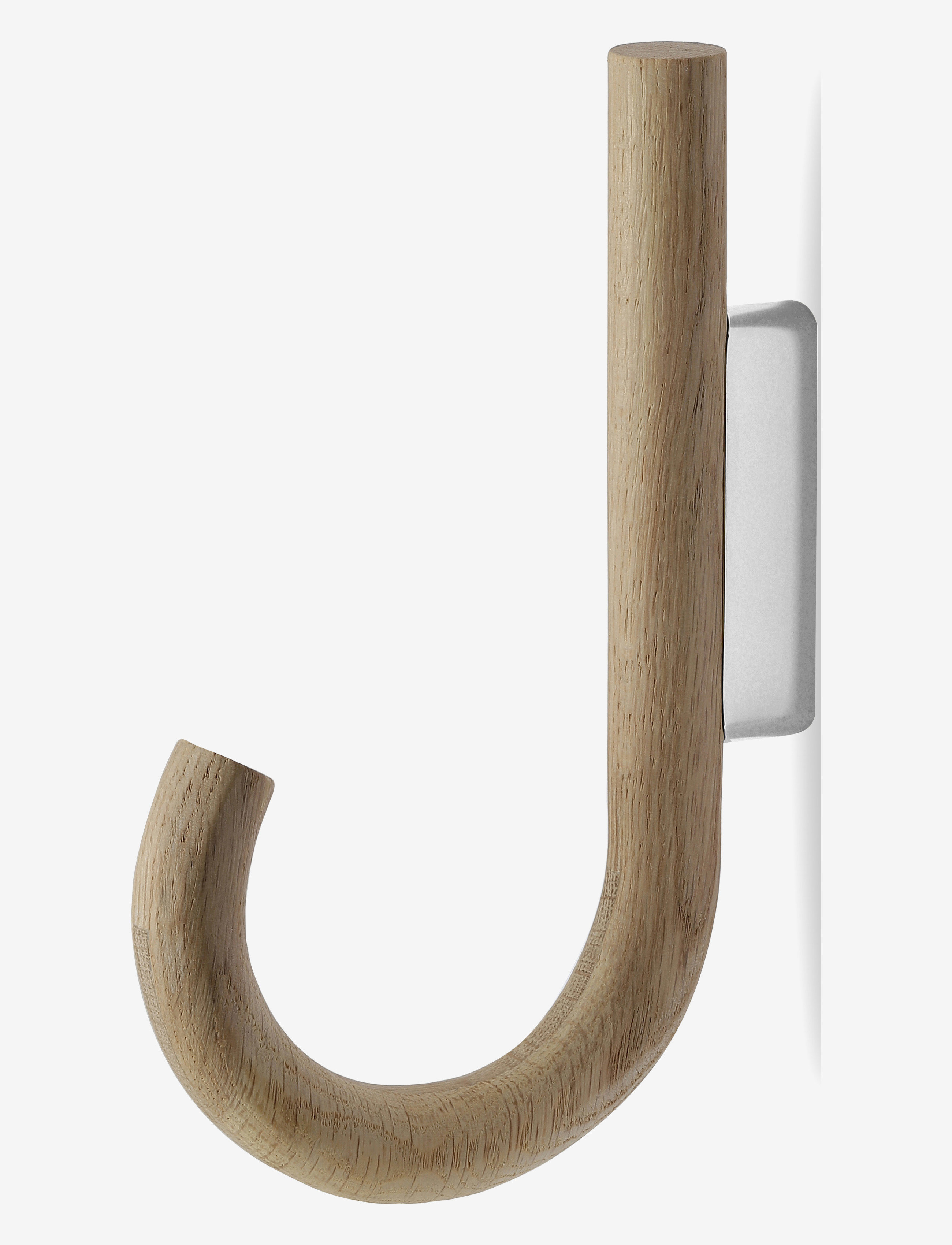 Gejst Hook hanger - Gejst - OAK CHROME / brown