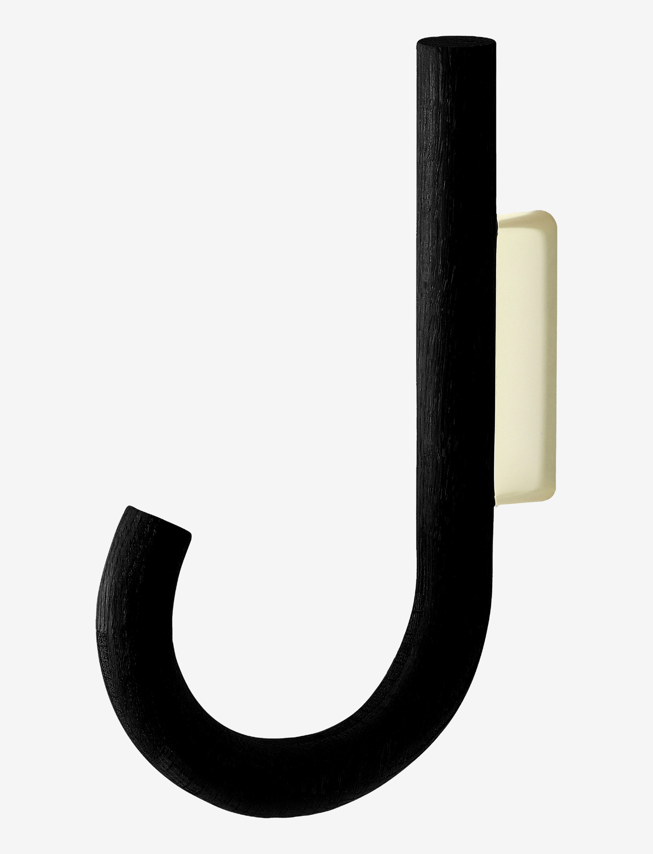 Gejst Hook Hanger, H:19 cm, Hooks & Knobs, Schwarz - Hooks, Homeware