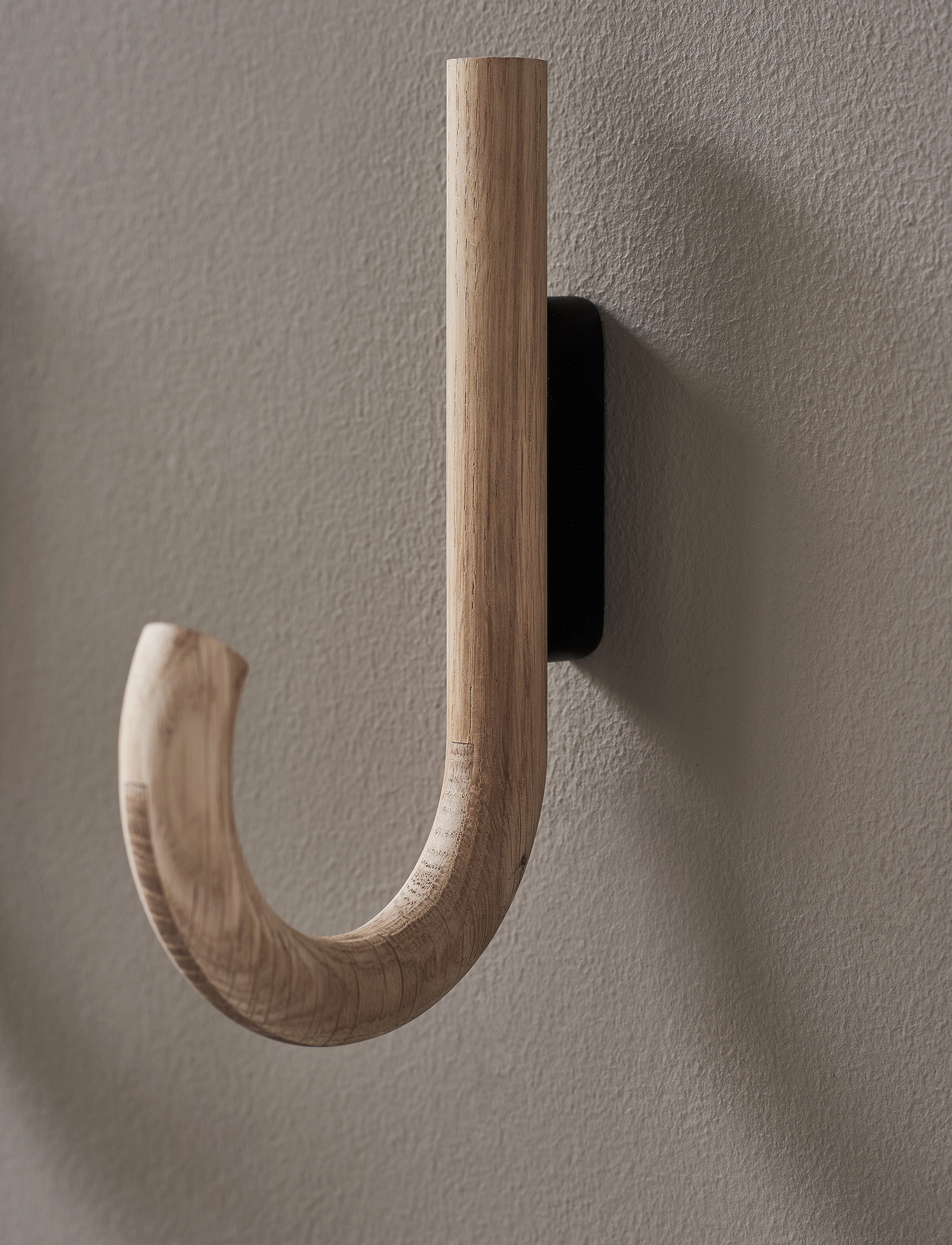 Gejst - Hook hanger oak/black - krokar - oak black - 2