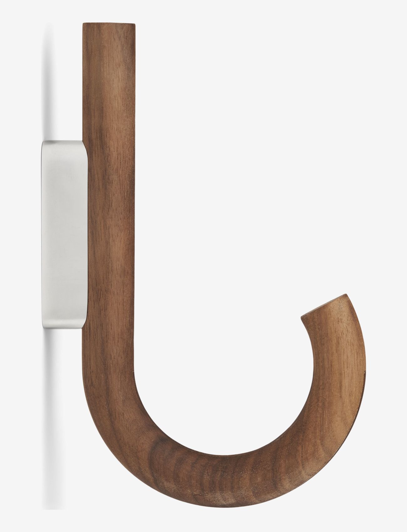 Gejst - Hook hanger - home - walnut chrome - 0