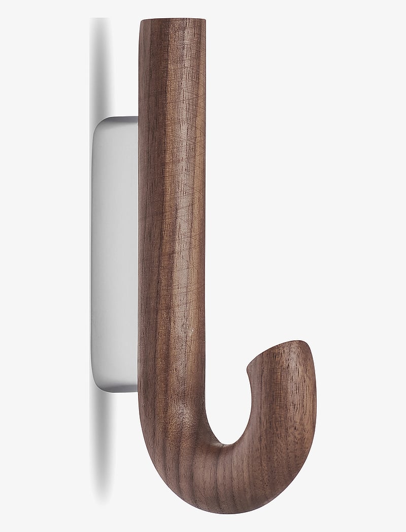 Gejst - Hook hanger mini walnut/chrome - haken - walnut chrome - 2
