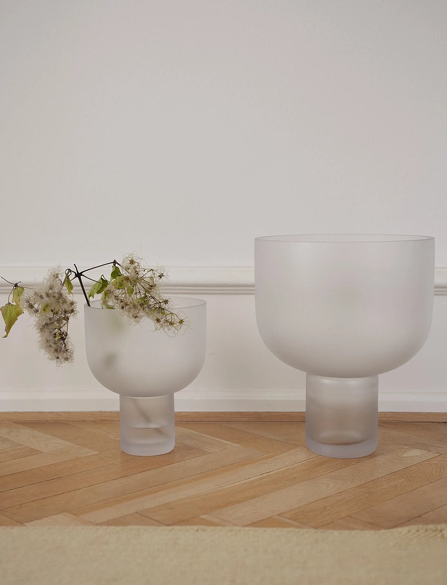 Gejst - NEBL Vase - vasen - frosted - 0
