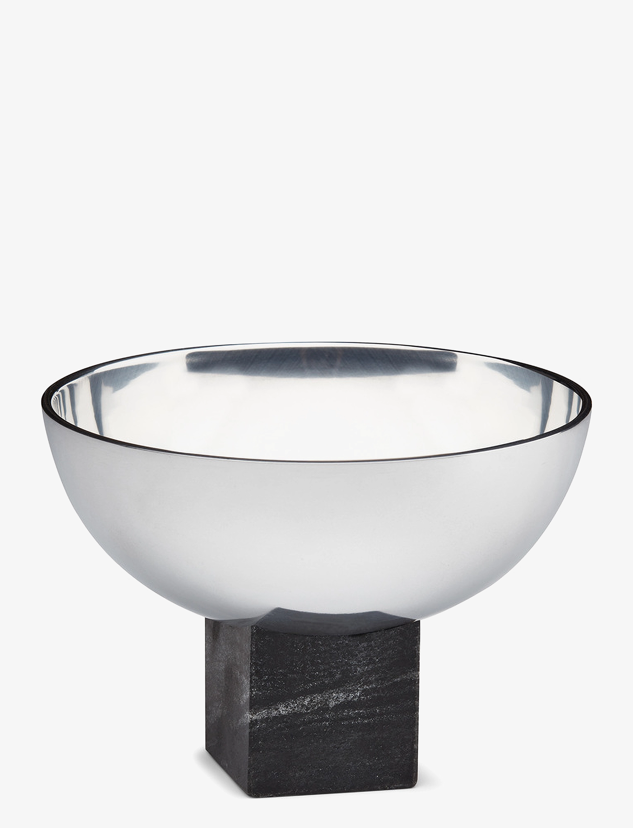 Gejst Sapoto Bowl, Serving Skål, Sølv, Str: Ø14X10CM
