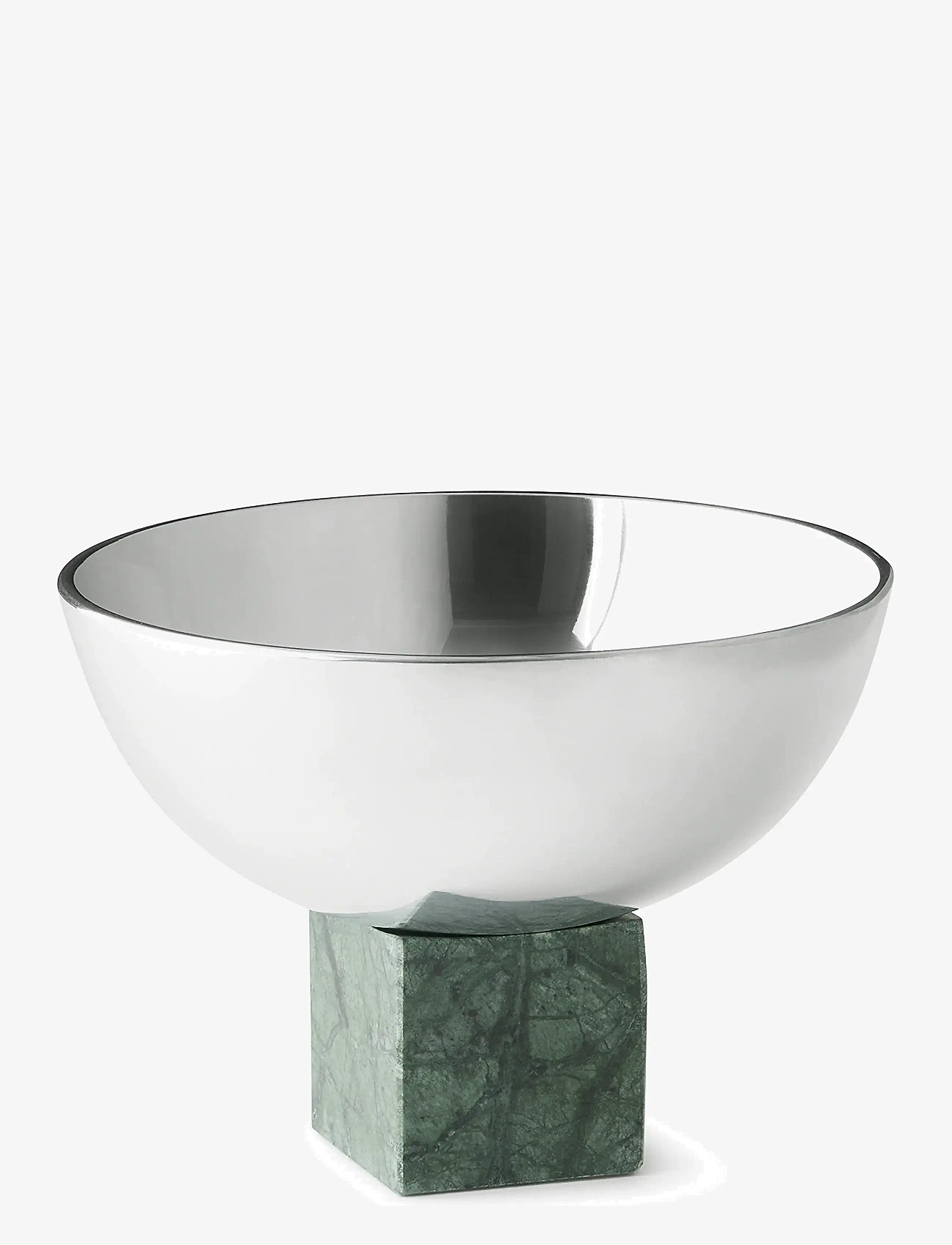 Gejst - Sapoto Bowl Small Green - dekorative platter & skåle - silver / green - 1