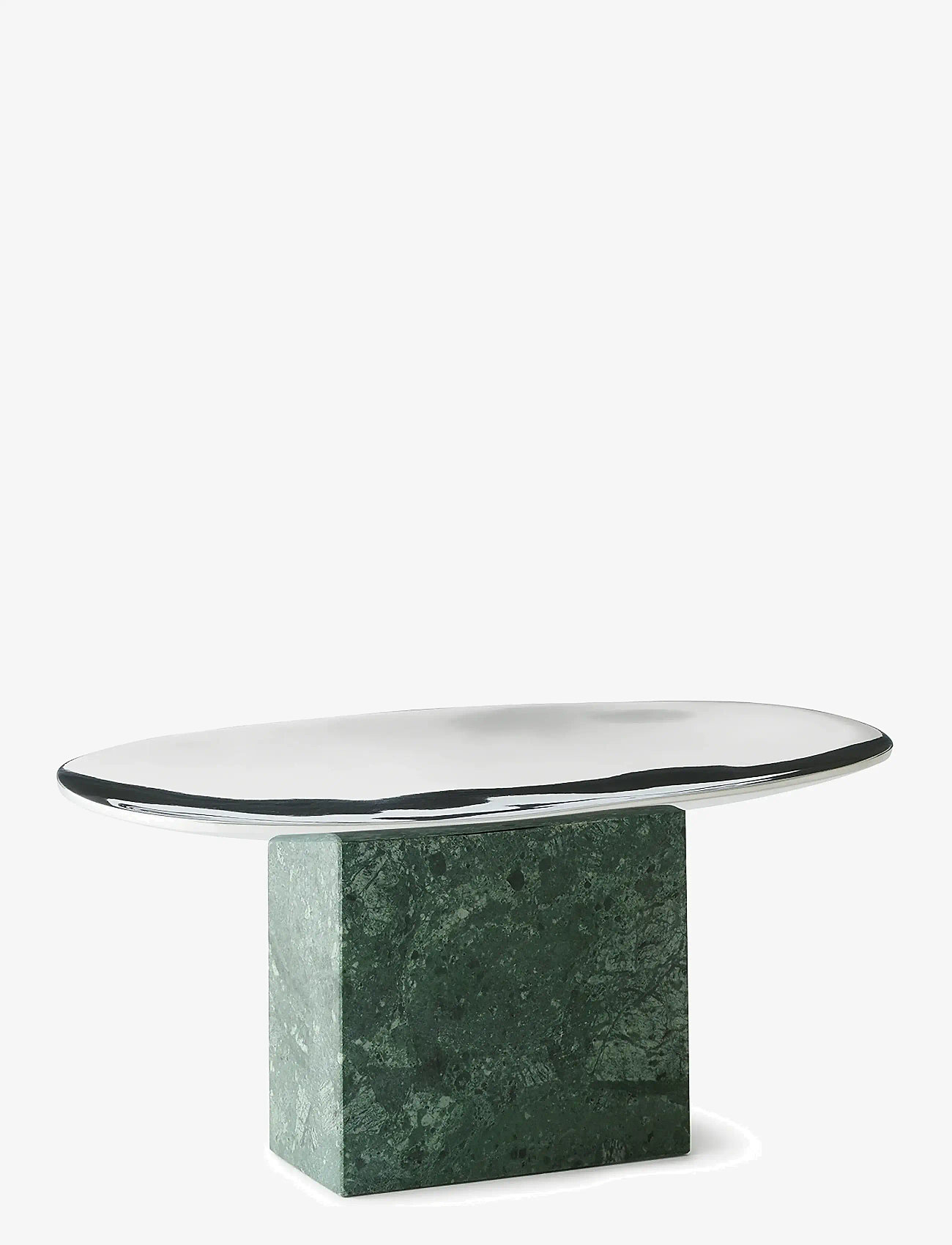 Gejst - Sapoto Tray Green - dekoschalen - silver / green - 1