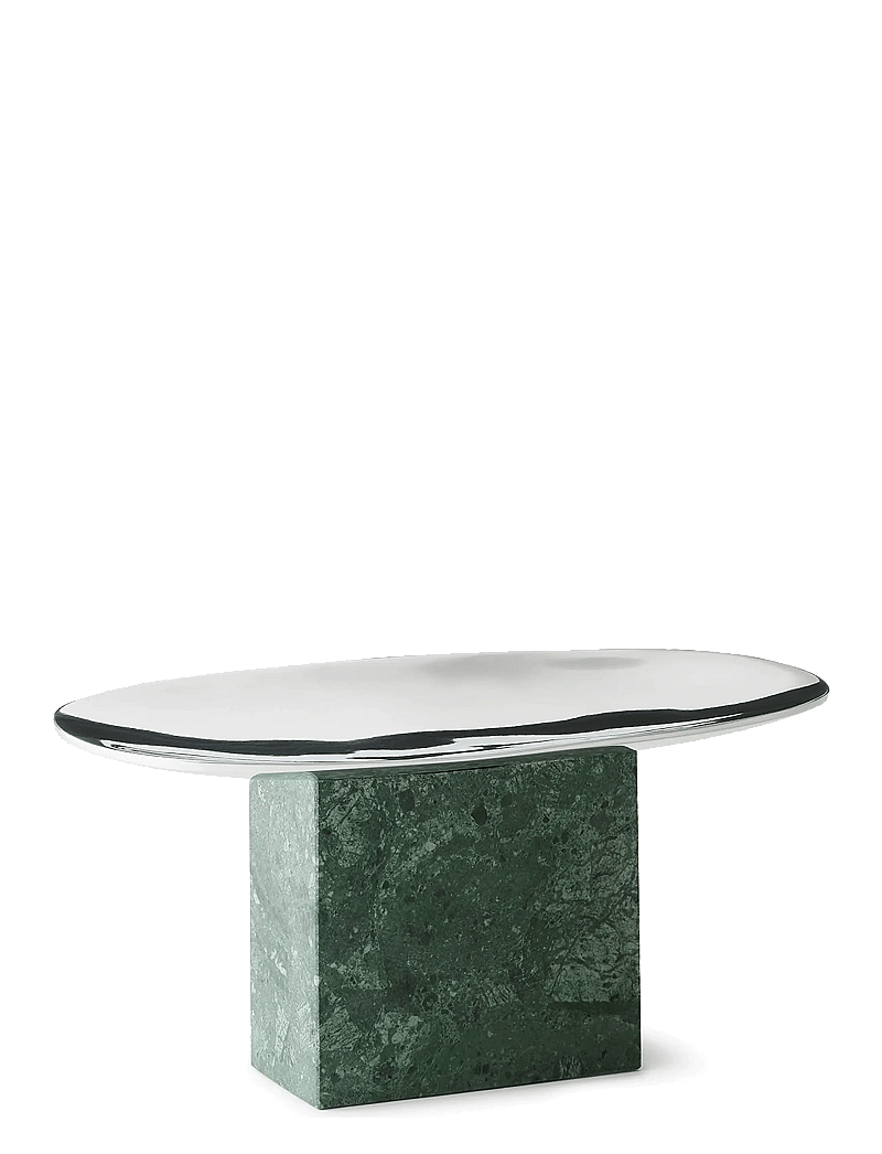 Gejst - Sapoto Tray Green - dekoschalen - silver / green - 1