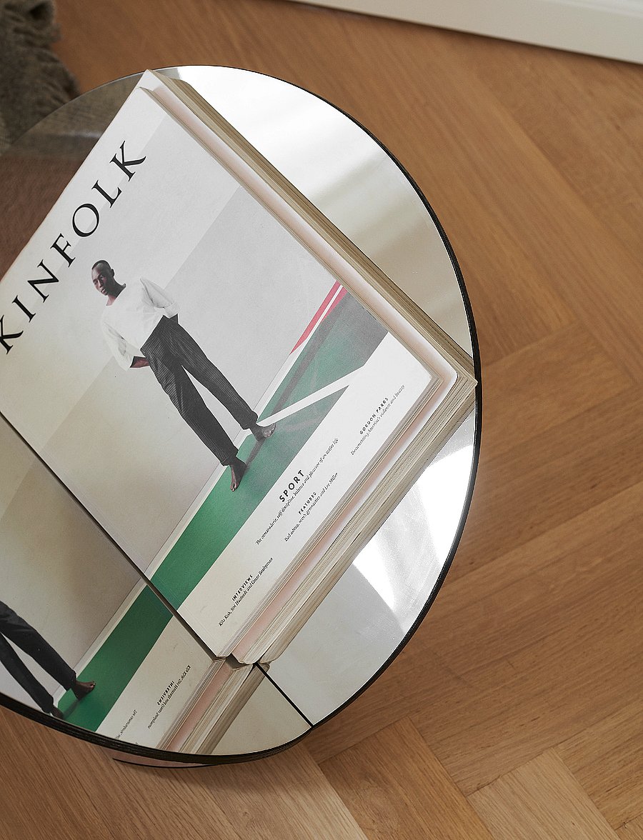 Gejst - Silia magazineholder - zeitschriftenhalter - mirror - 3
