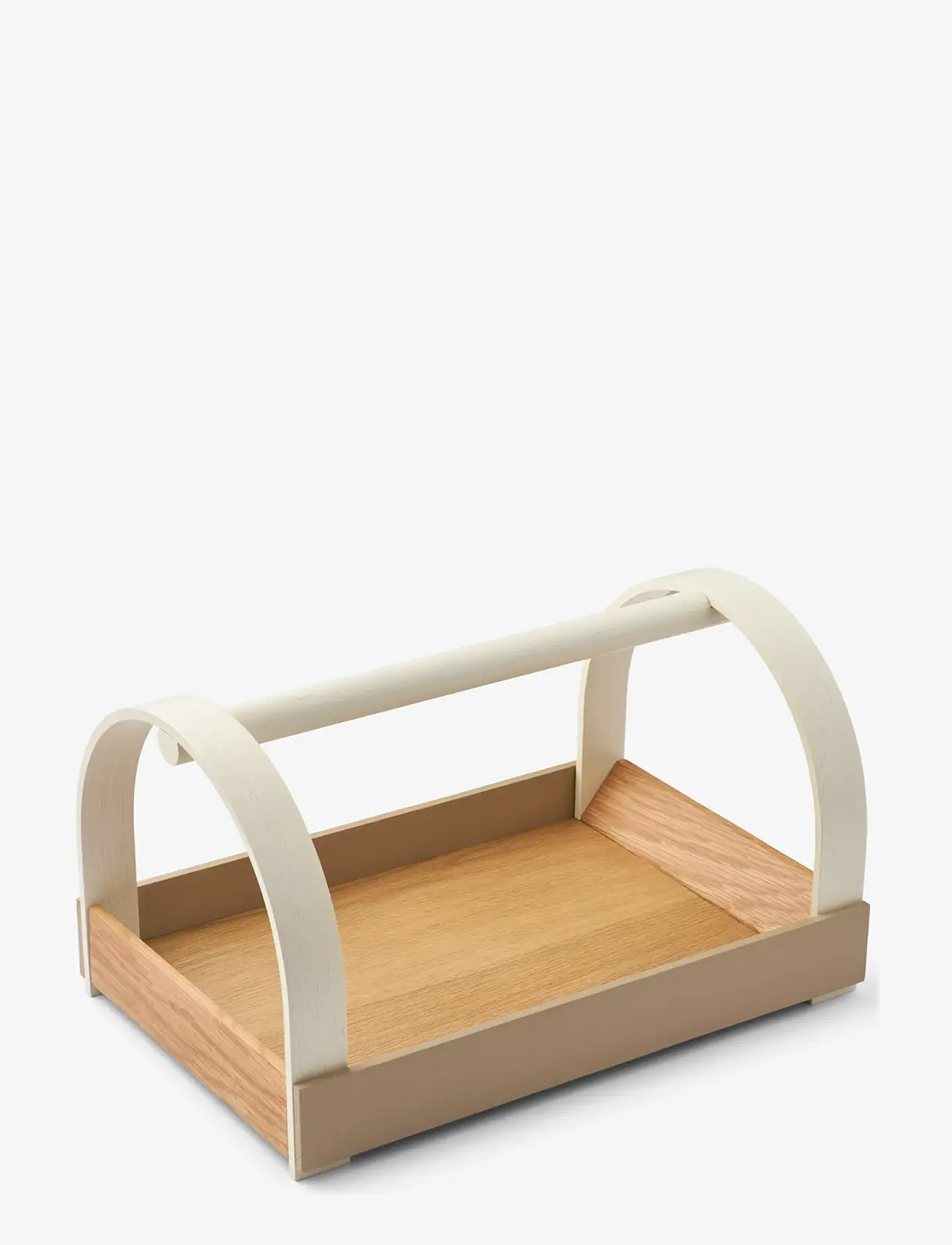 Gejst - KYDO tray Oak Beige White - kandikud - oak beige white - 0