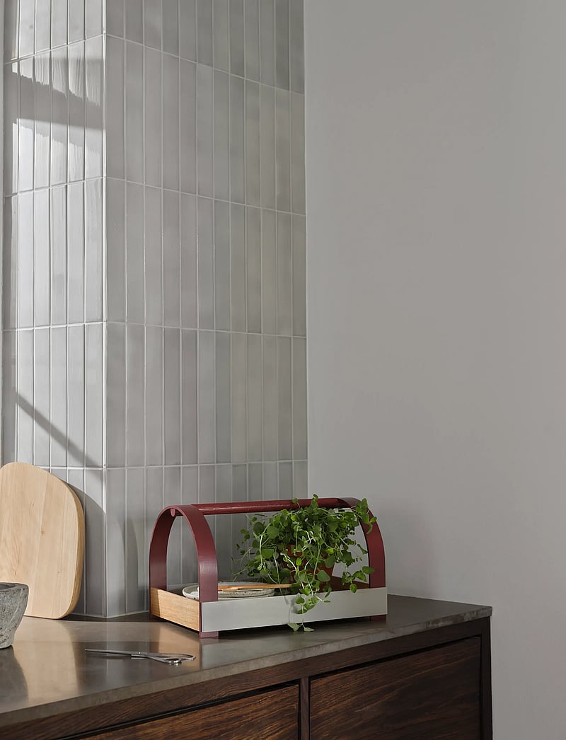 Gejst - KYDO tray Oak Grey Burgundy - dienbladen - oak grey burgundy - 2