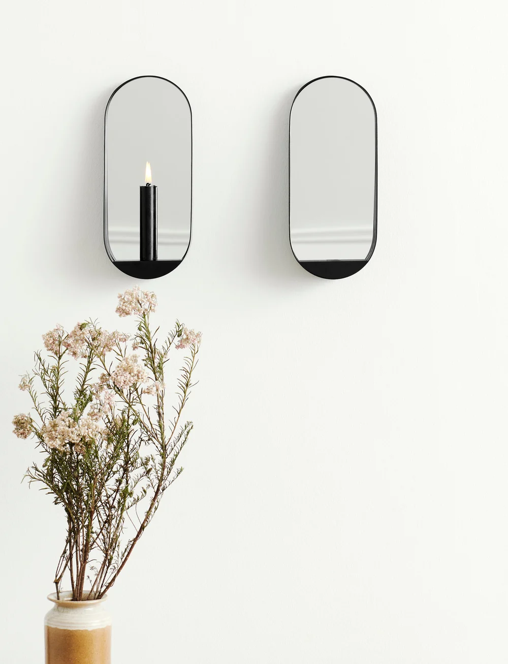 Gejst - Glim candle mirror - osta hinna alusel - black - 4