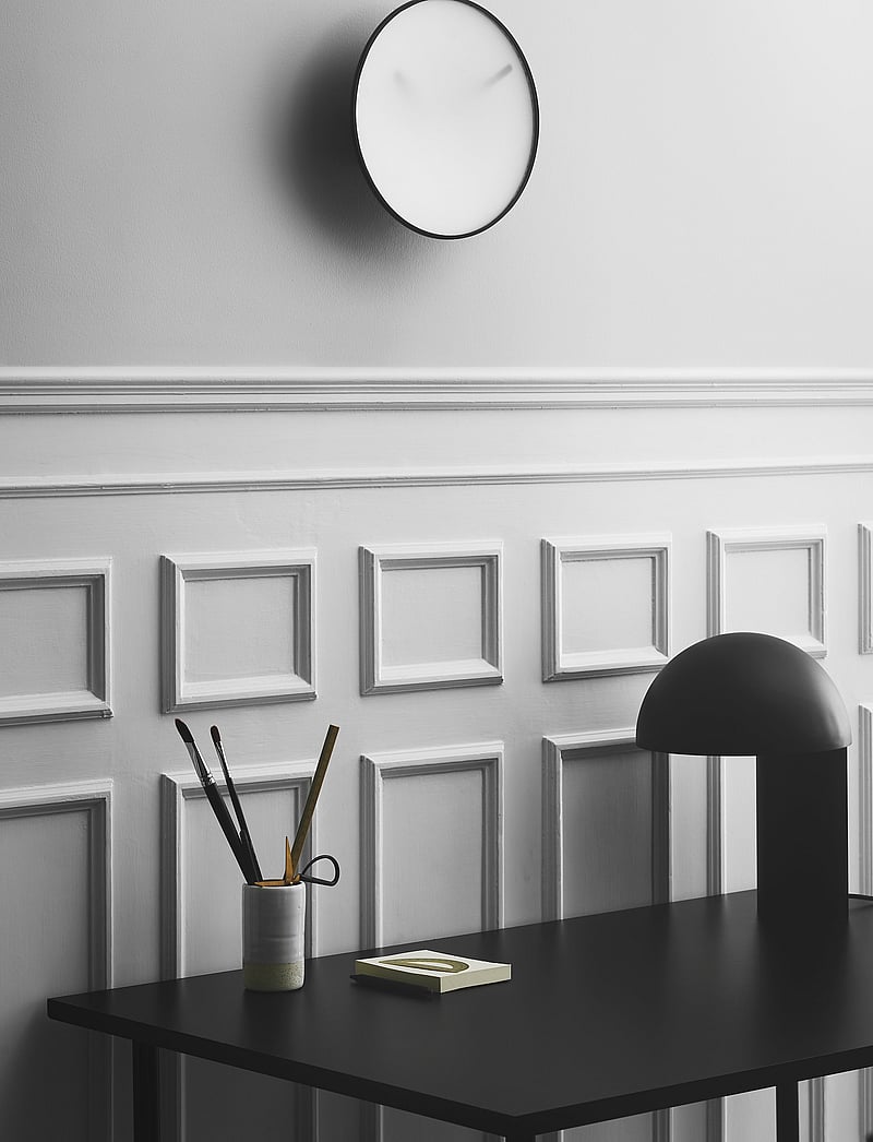 Gejst - Momentt wall clock - wanduhren - white/black - 0