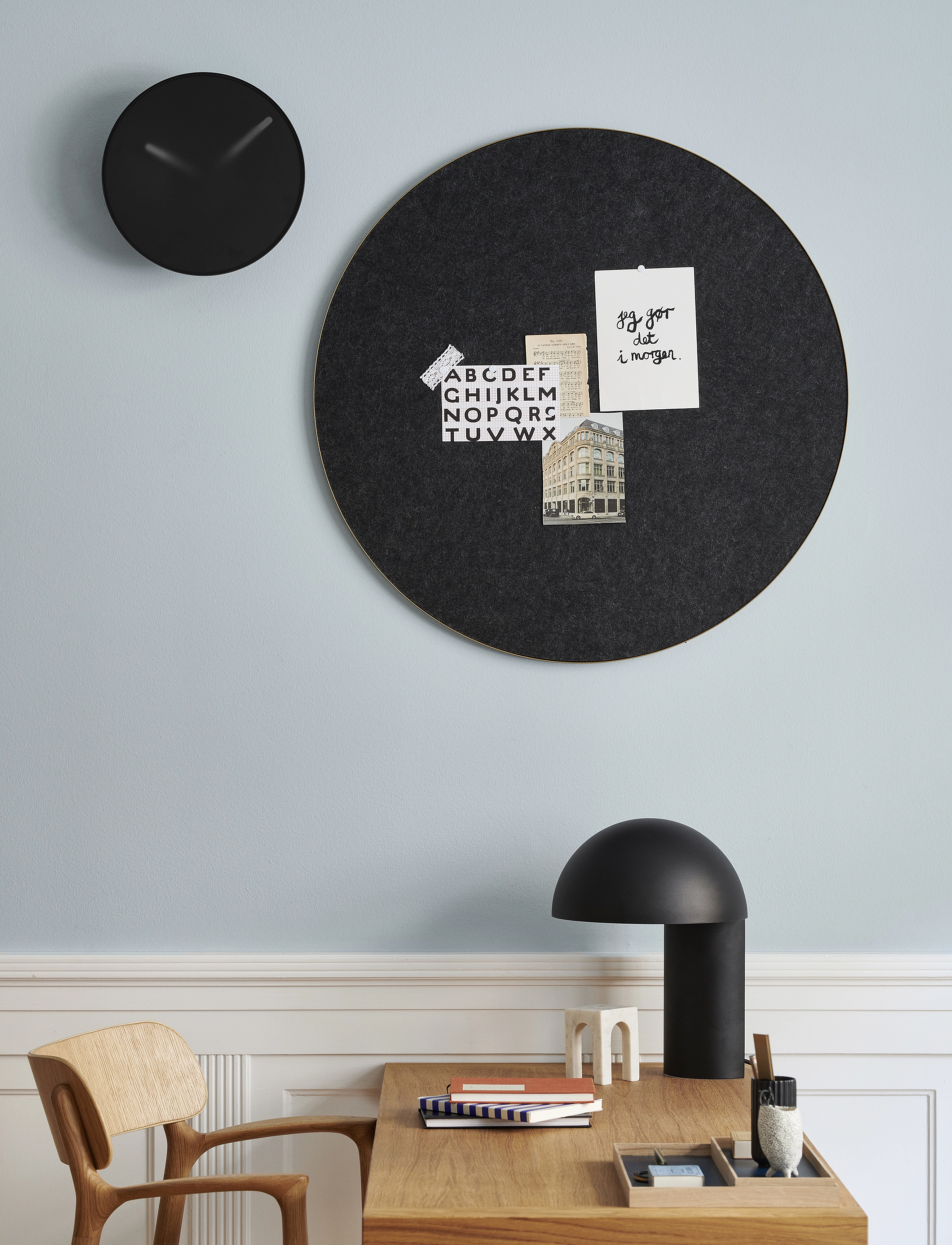Gejst Momentt Wall Clock, Ø 30 cm, Watches, Schwarz - Clocks, Homeware
