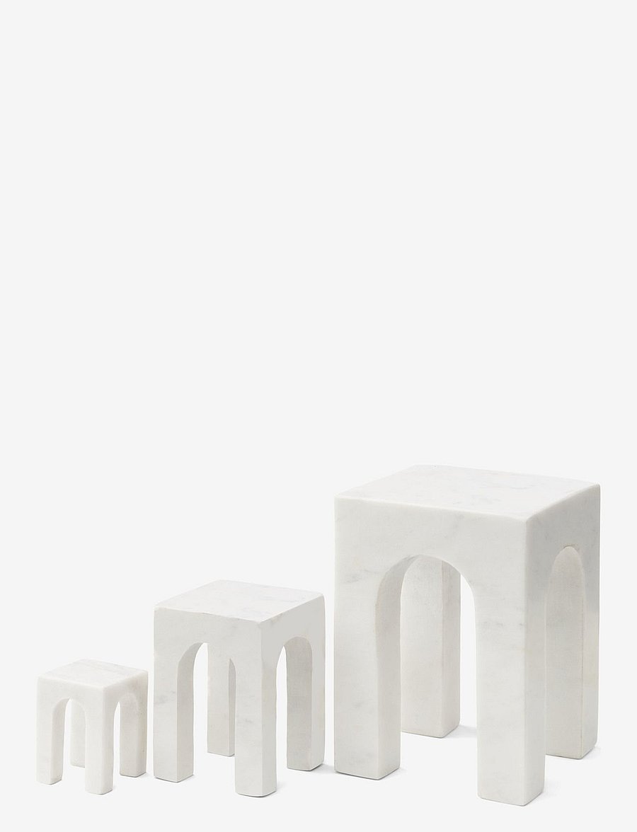 Gejst - Arkis Bookend set - valentinstaggeschenke - white - 1