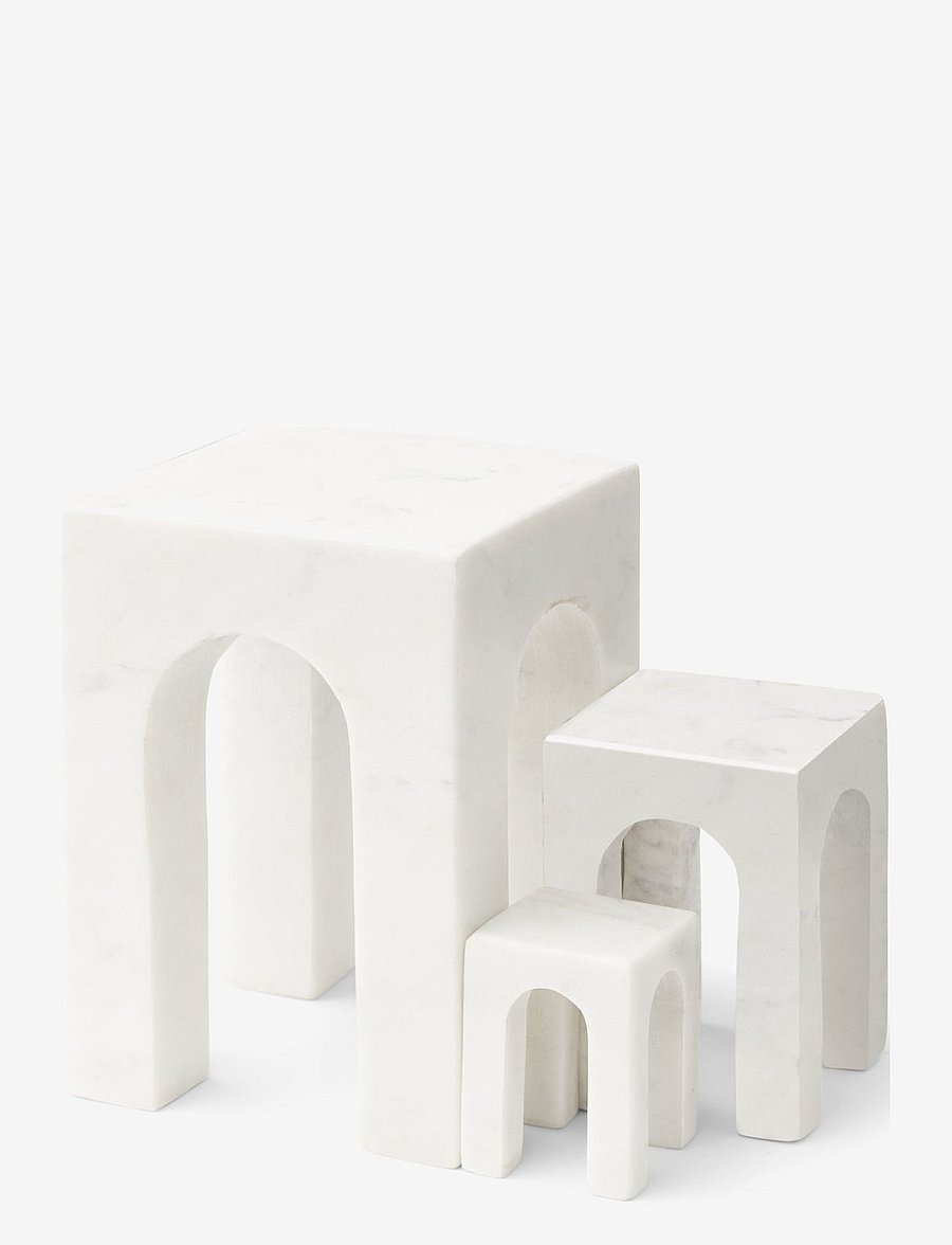 Gejst - Arkis Bookend set - valentinstaggeschenke - white - 2