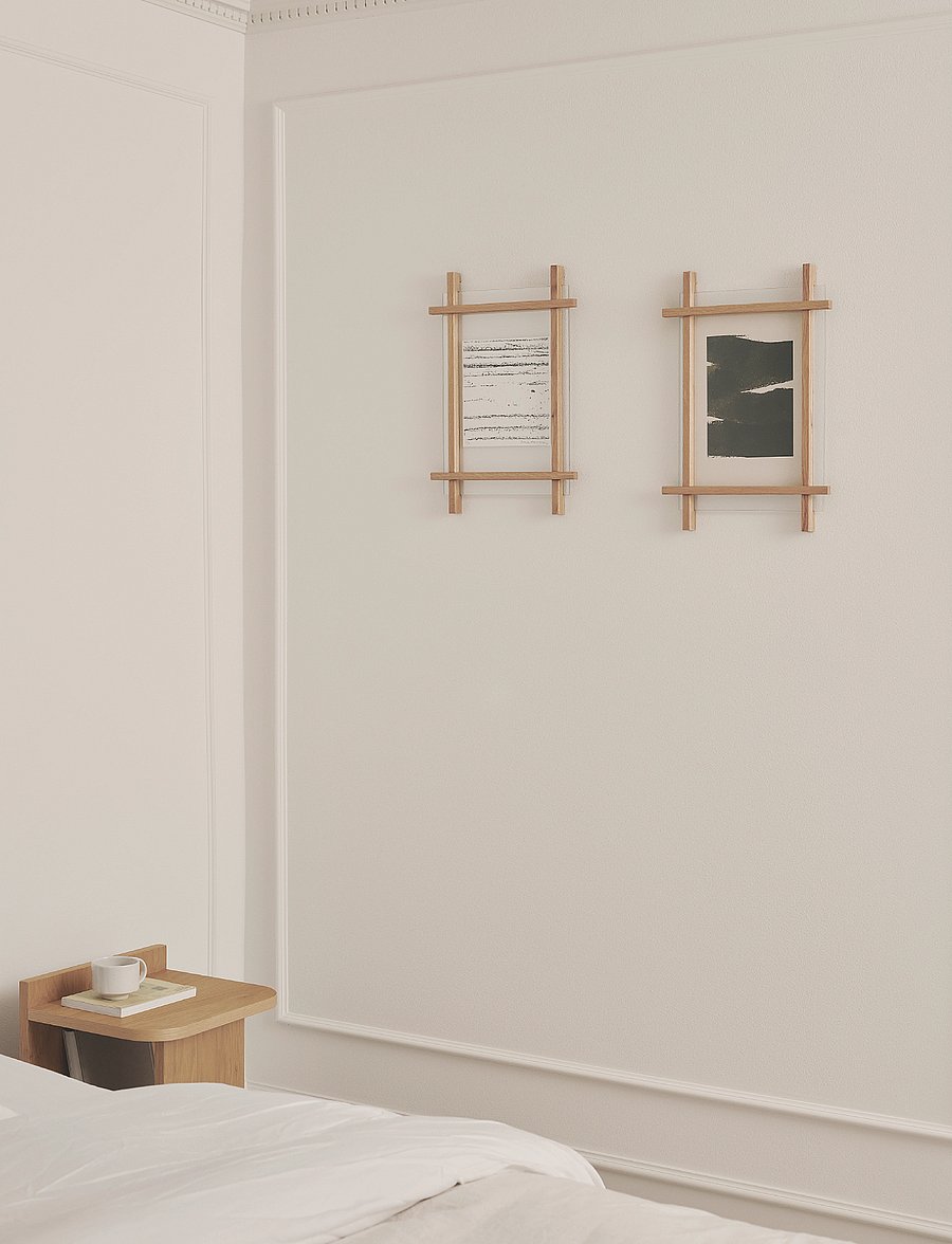 Gejst - Daiku picture frame - bilderrahmen - oak - 4
