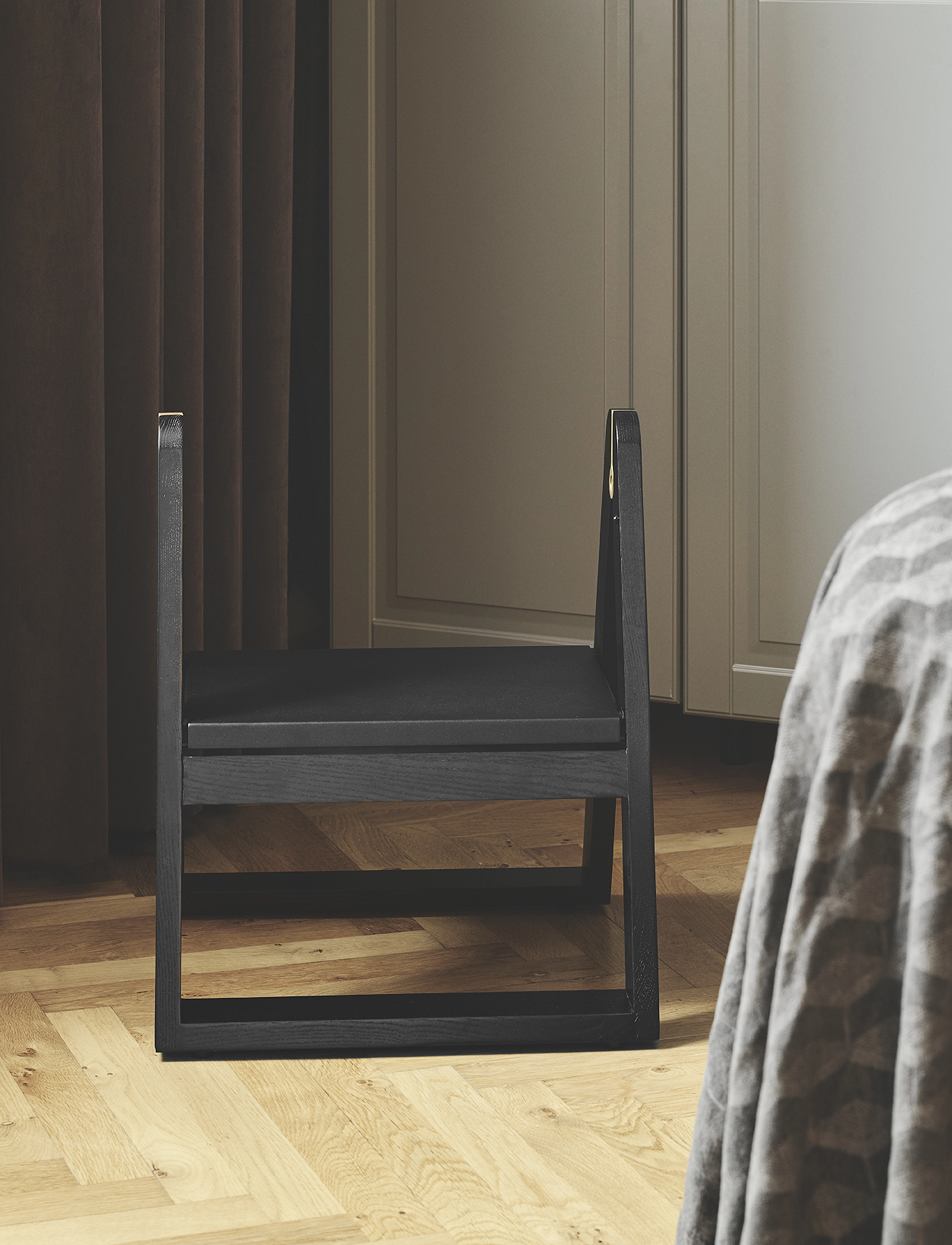 Gejst Reech Step Stool Ladder, H47 cm, Black, Stole Og Skamler > Skamler Og Bænke, Unisex