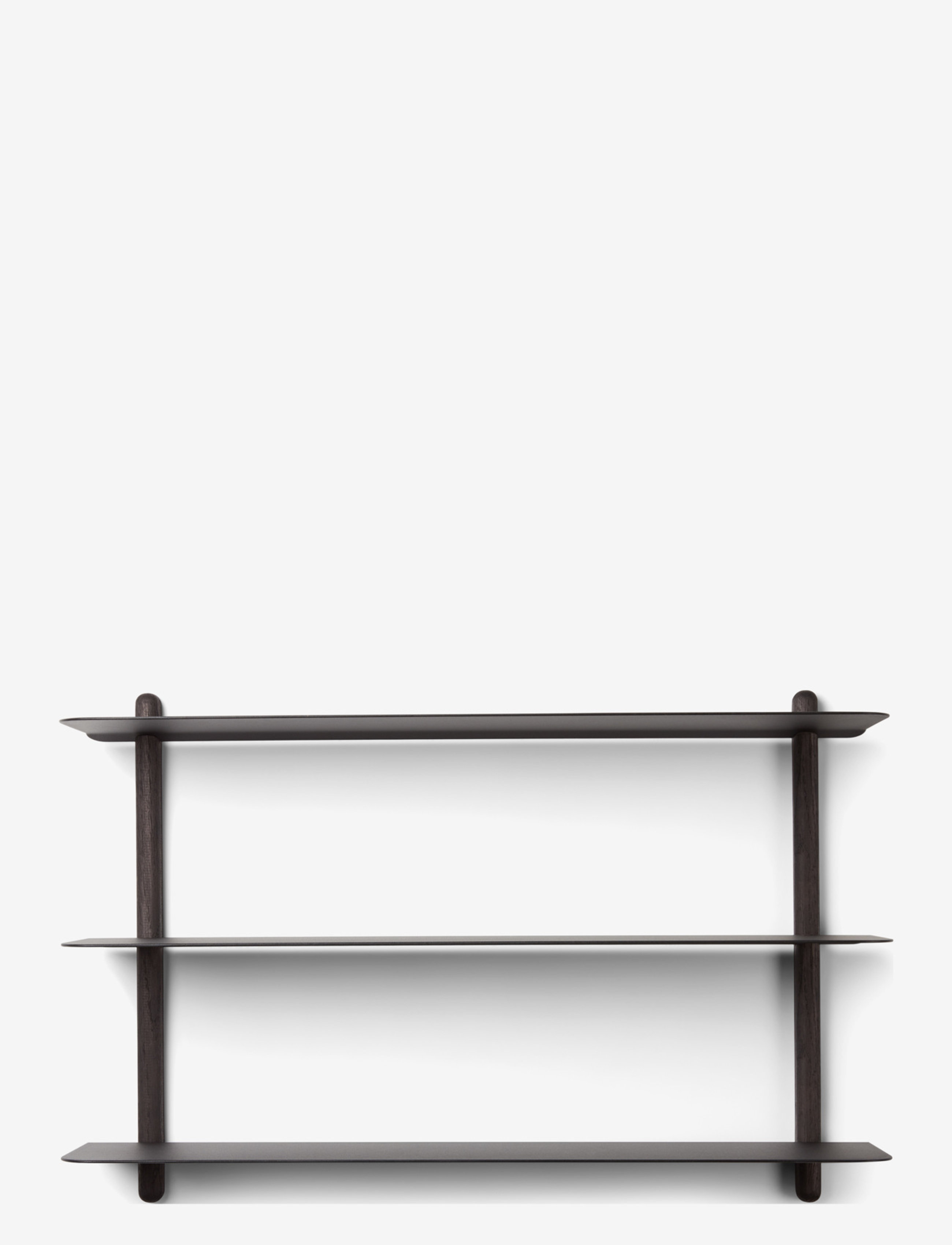 Gejst - Nivo shelf A black ash/ black - regale und verwahrung - black/ash/black - 2
