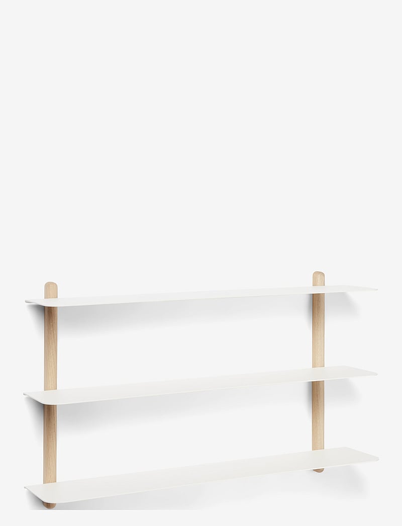 Gejst - Nivo shelf A - regale und verwahrung - bright oak light - 1