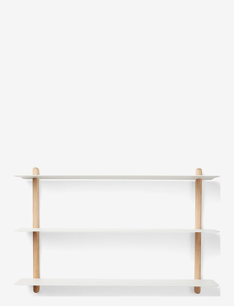 Gejst - Nivo shelf A - regale und verwahrung - bright oak light - 2
