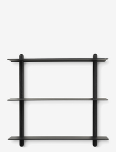 Nivo shelf large A black ash/ black, Gejst