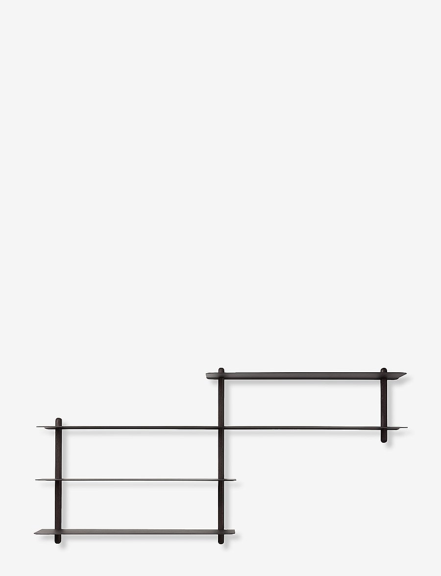 Gejst - Nivo shelf B black ash/ black - regale und verwahrung - black/ash/black - 2