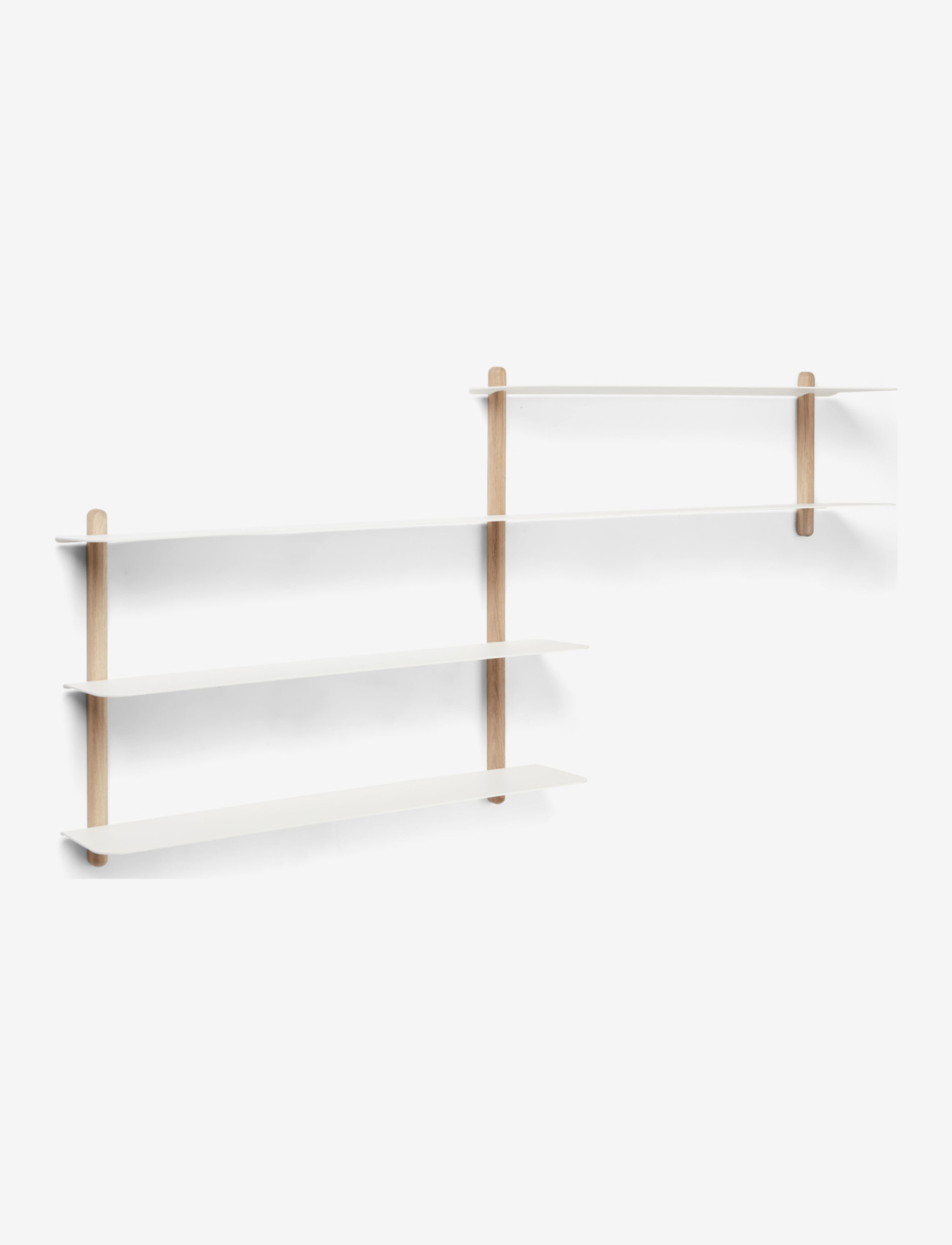 Gejst Nivo Shelf B, Hylde, Hvid, Str: 16X 118X 59CM