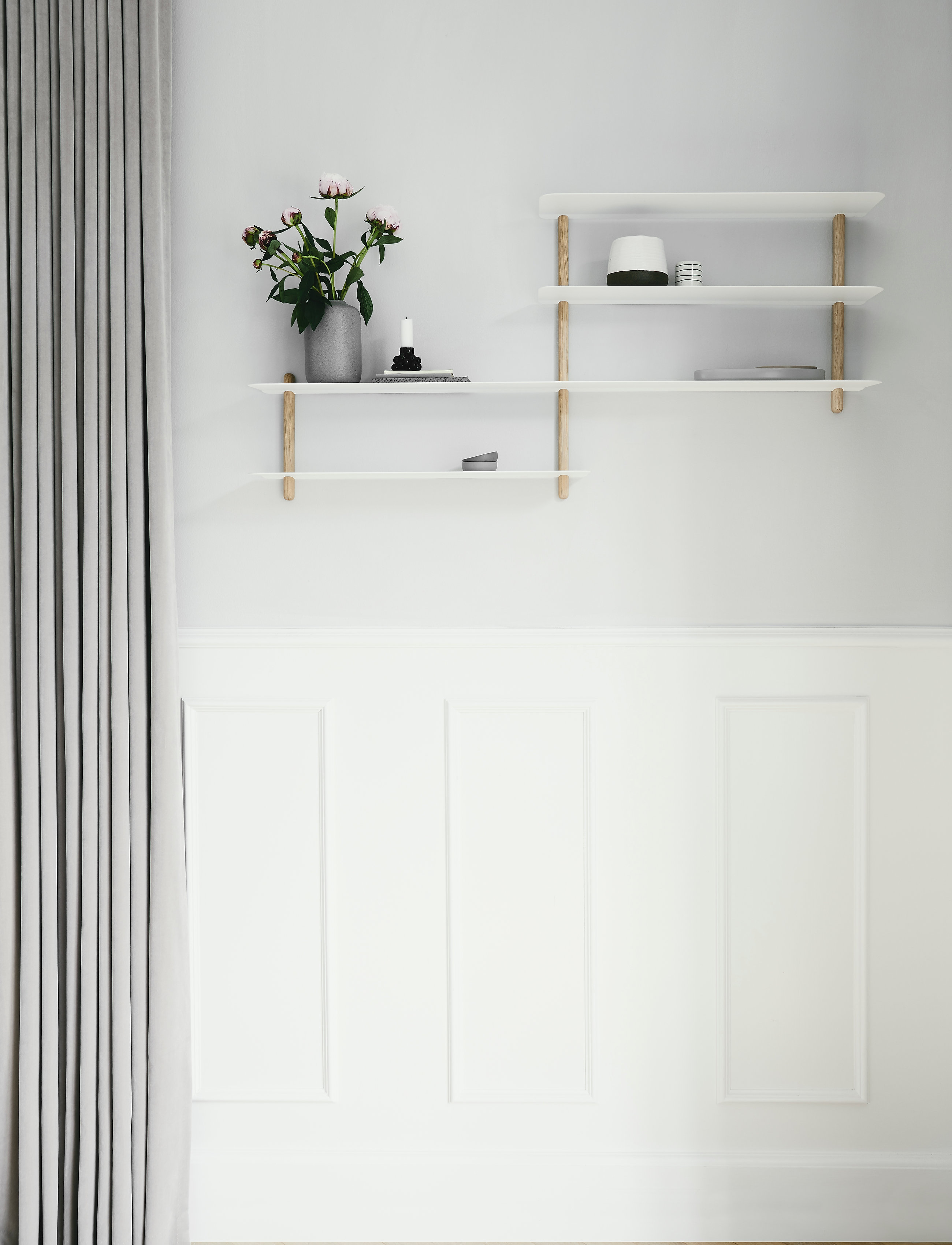 Gejst - Nivo shelf B - etagères et rangements - bright oak light - 3