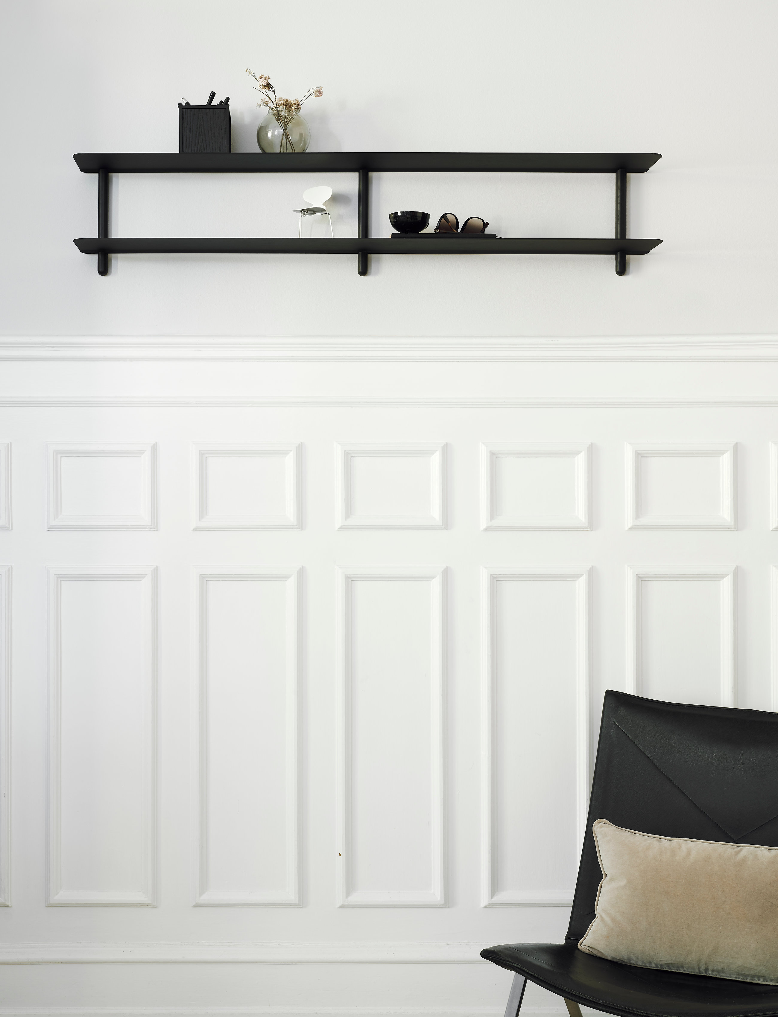 Gejst Nivo Shelf C, One Size, Black, Møbler > Hylder, Unisex
