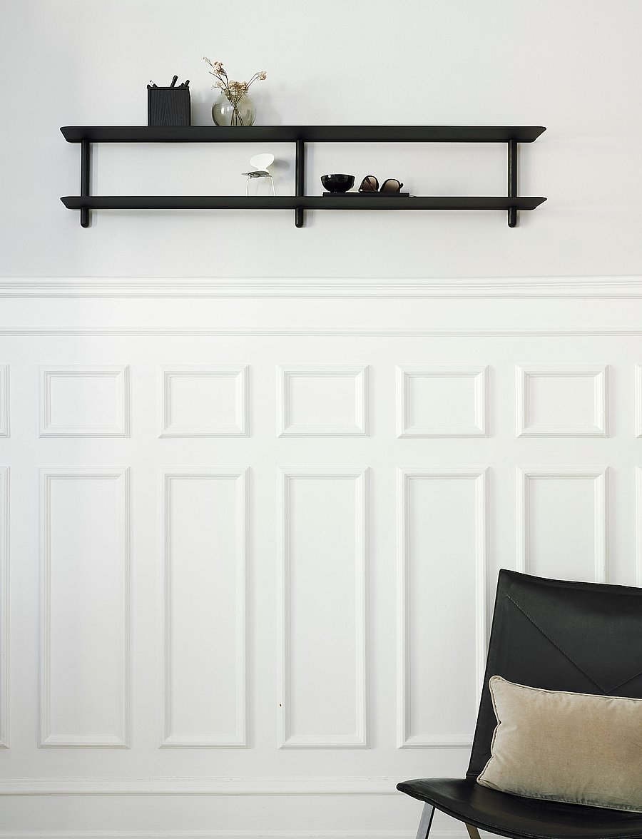 Gejst - Nivo shelf C - regale und verwahrung - black/ash/black - 0