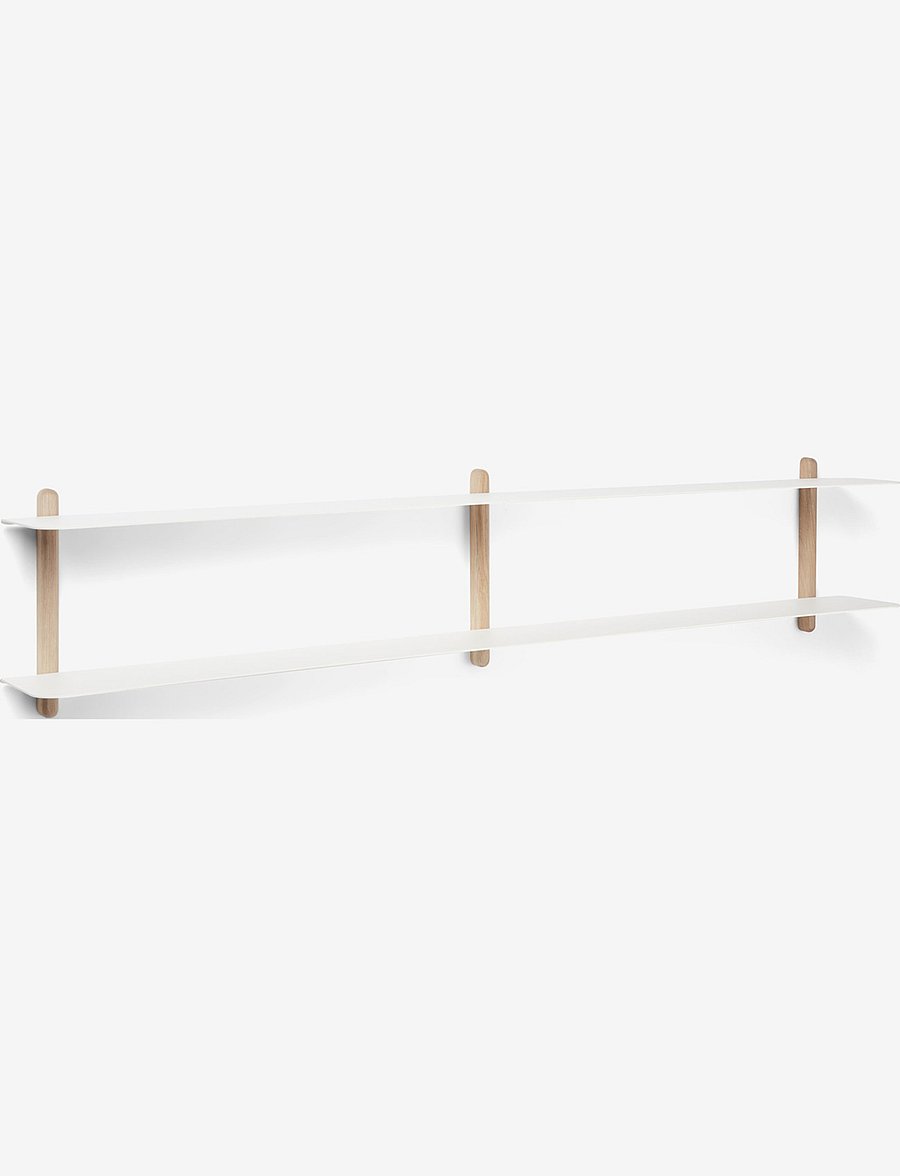 Gejst - Nivo shelf C - regale und verwahrung - light oak white - 1