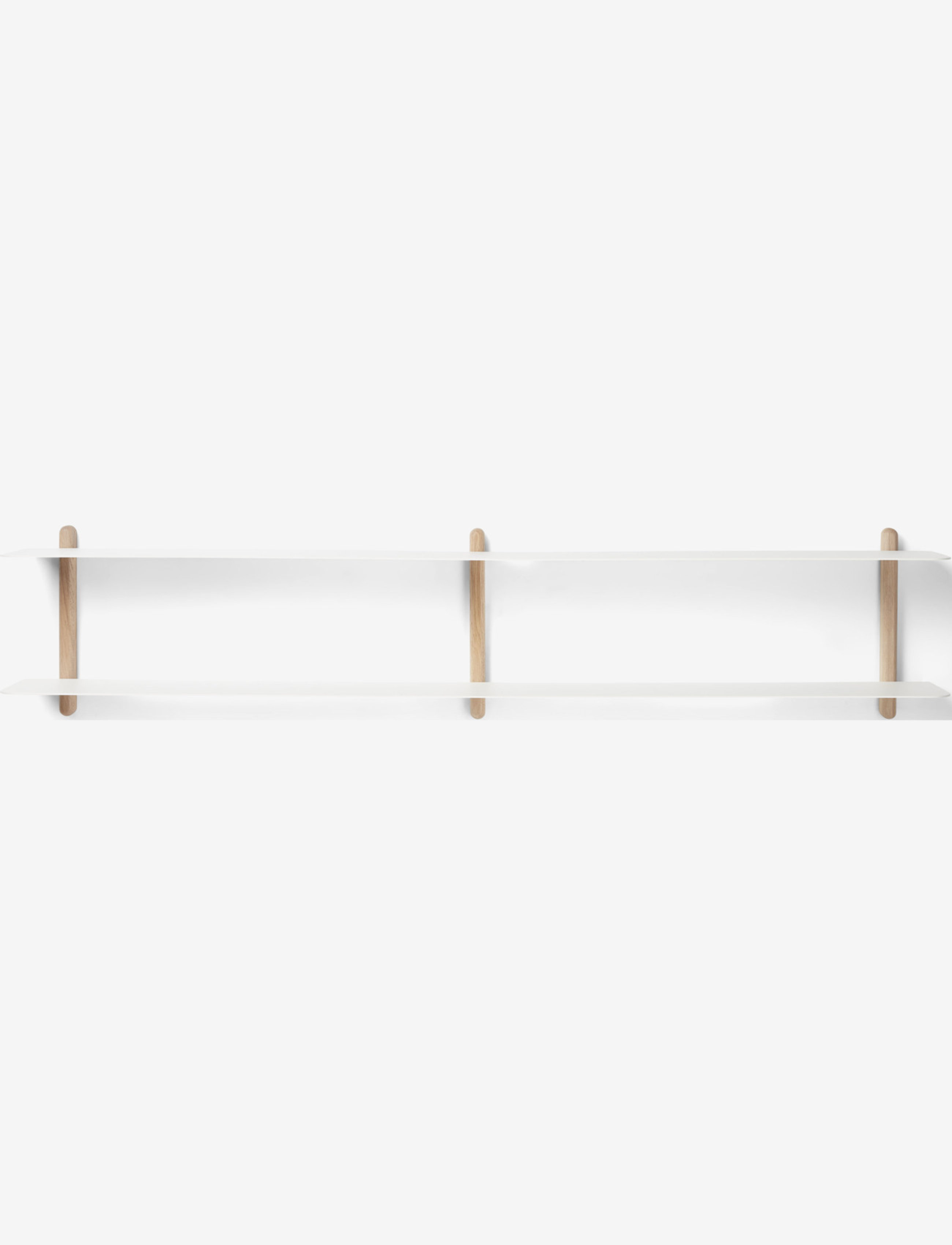 Gejst - Nivo shelf C - hylder - light oak white - 2