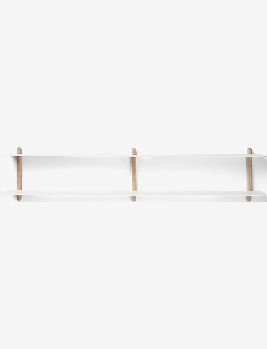 Gejst - Nivo shelf C - regale und verwahrung - light oak white - 2