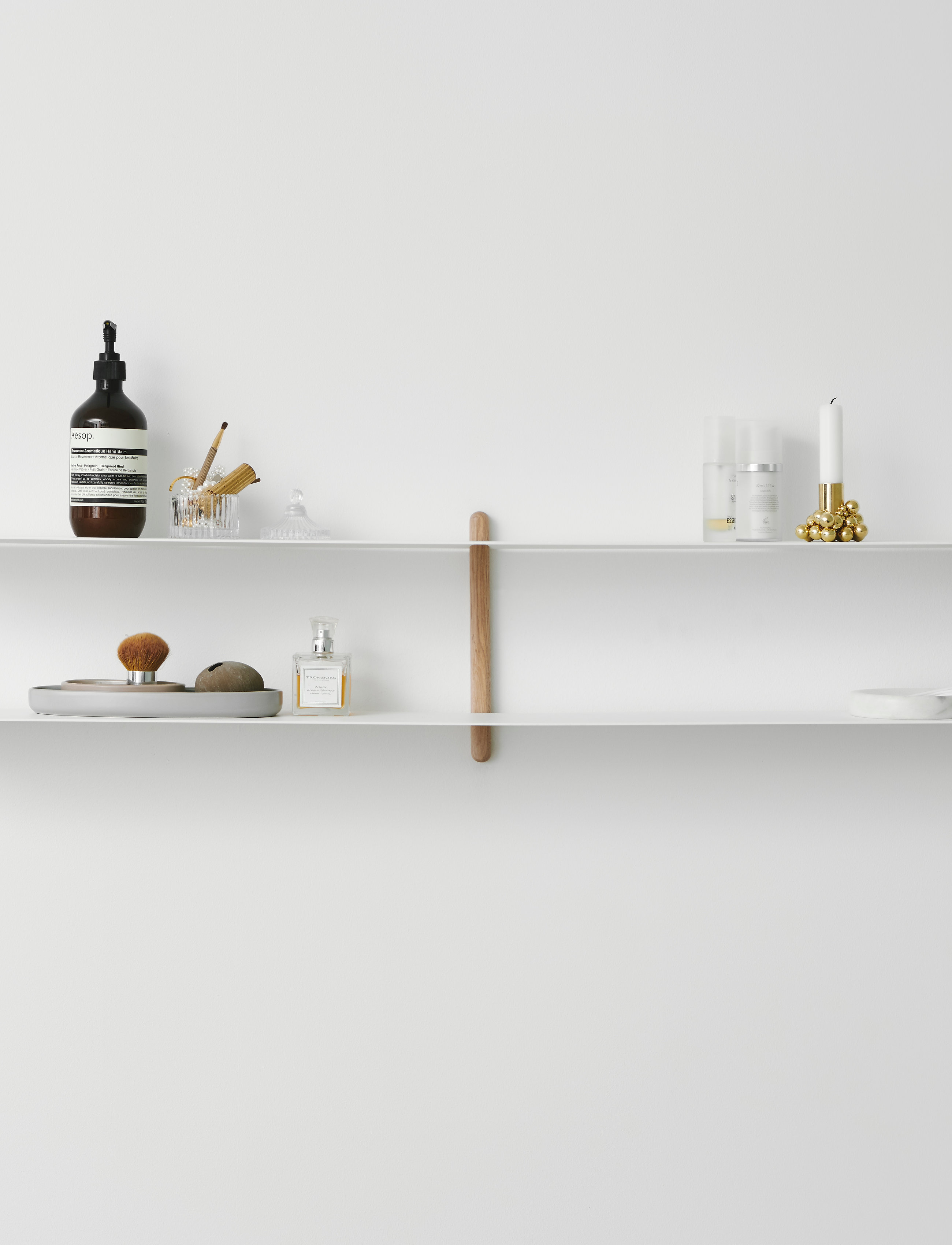 Gejst - Nivo shelf C - hylder - light oak white - 3
