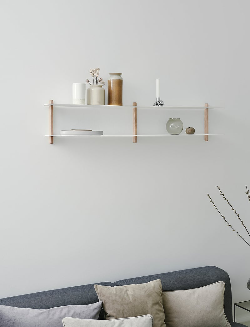 Gejst - Nivo shelf C - regale und verwahrung - light oak white - 4