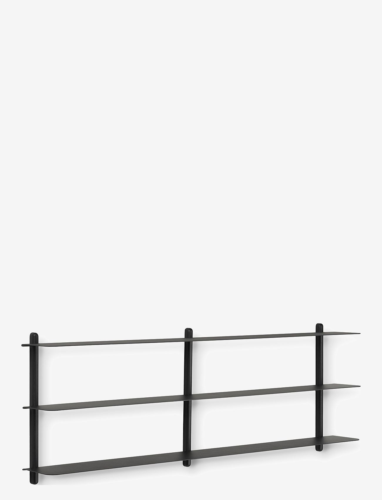 Gejst - Nivo shelf D - regale und verwahrung - black/ash/black - 0