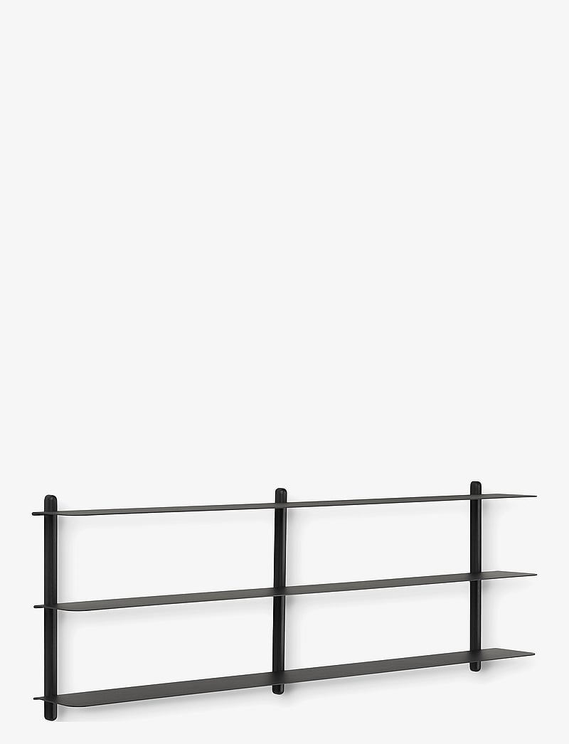 Gejst - Nivo shelf D - regale und verwahrung - black/ash/black - 0